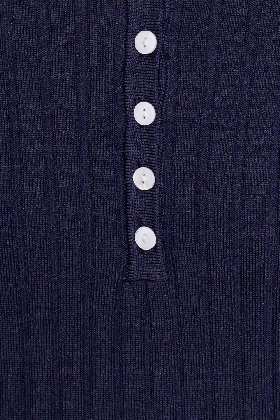 COASTAL CLASSIC SWEATER DRESS - NAVY