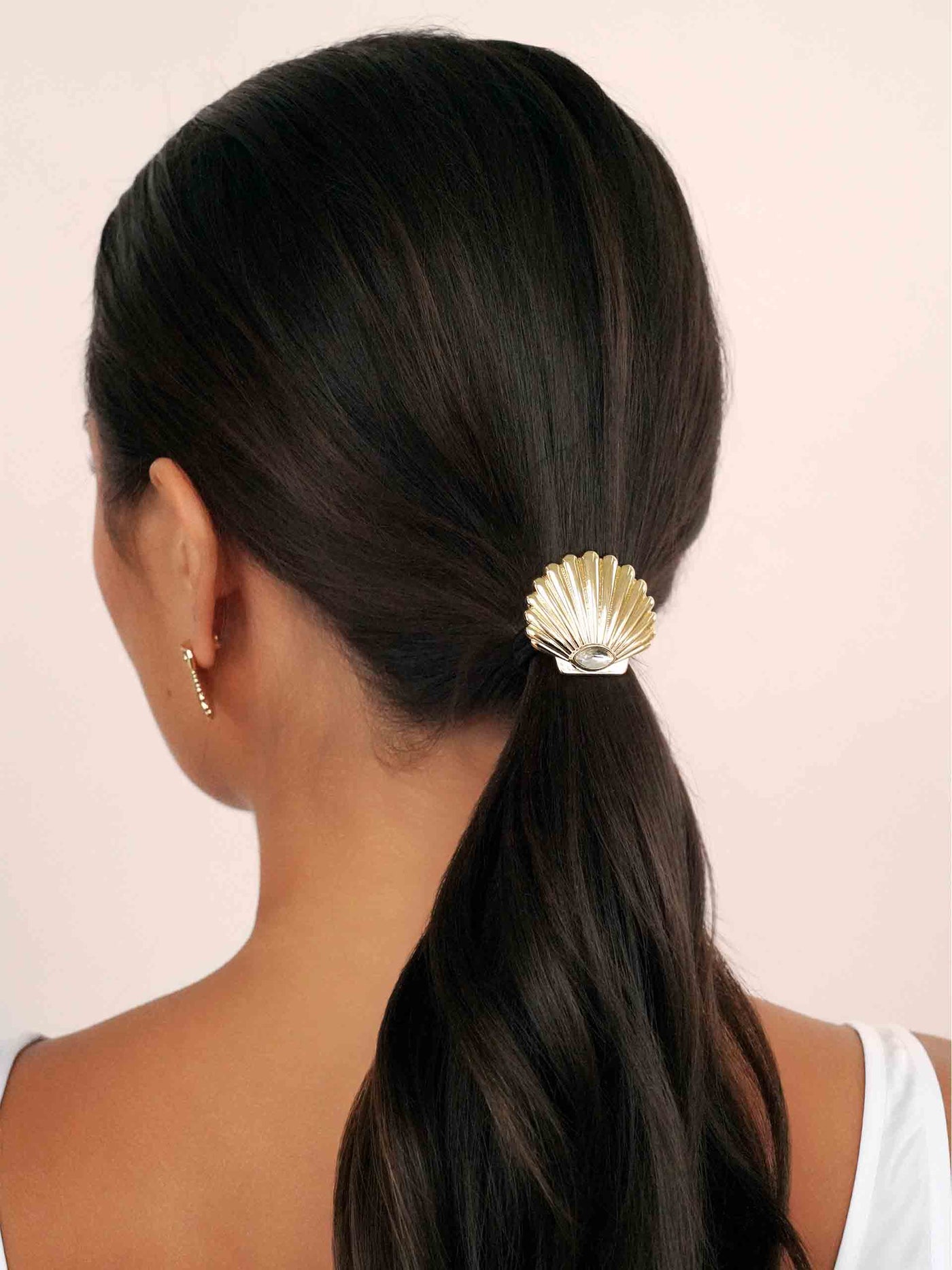 Santorini Shell Hair Tie