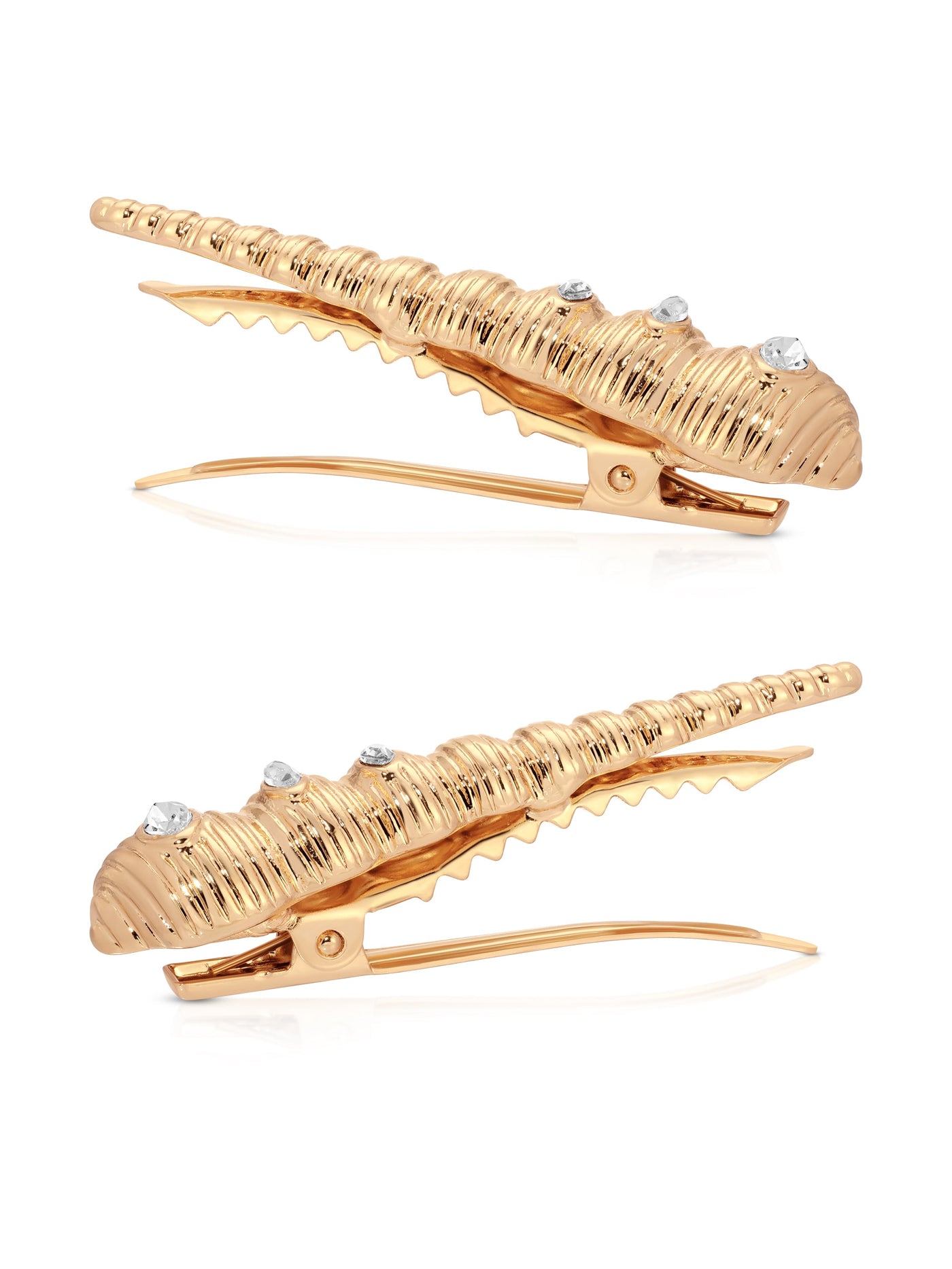 Capri Shell Barrette Set