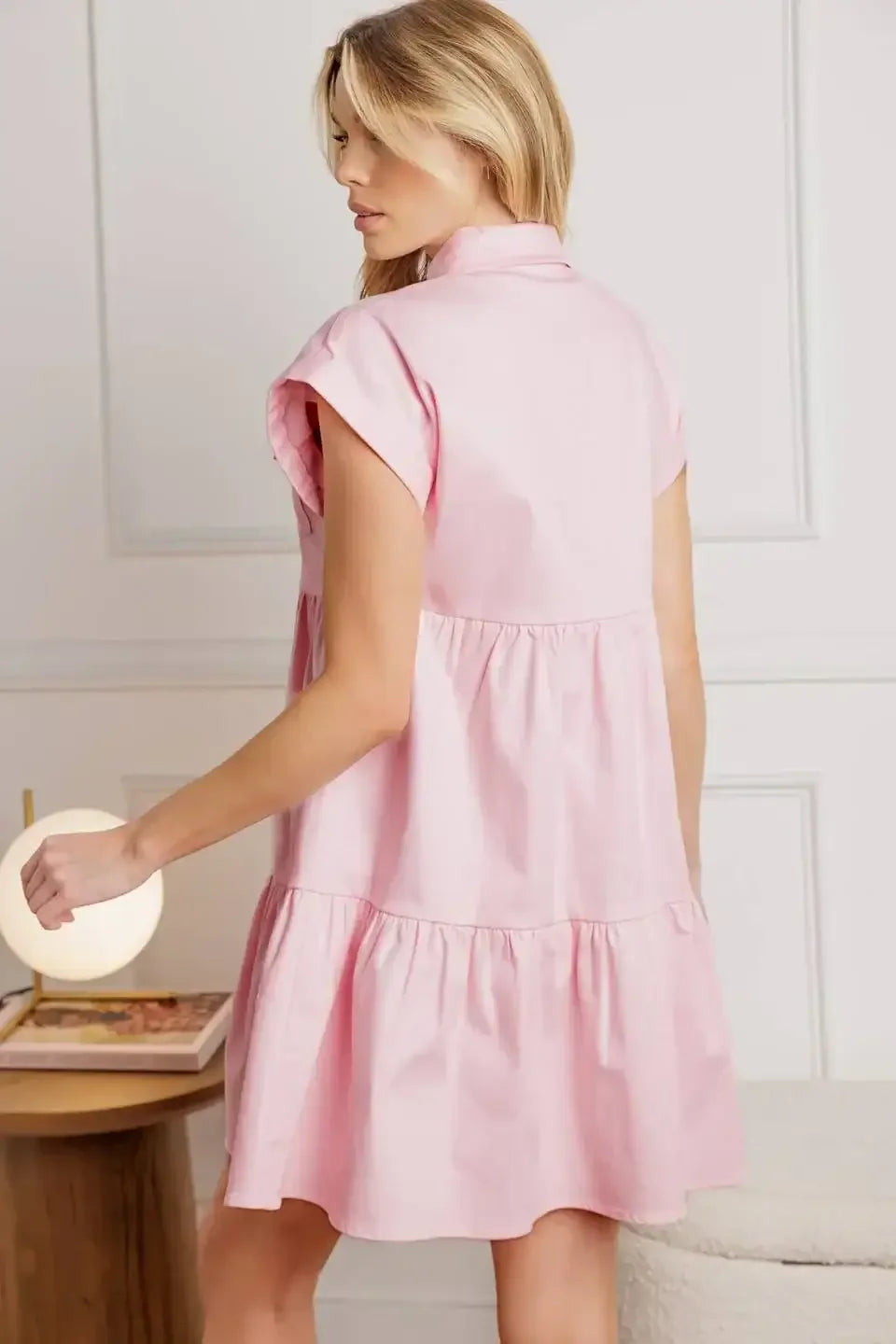 COMMON GROUND - FRONT POCKET MINI DRESS