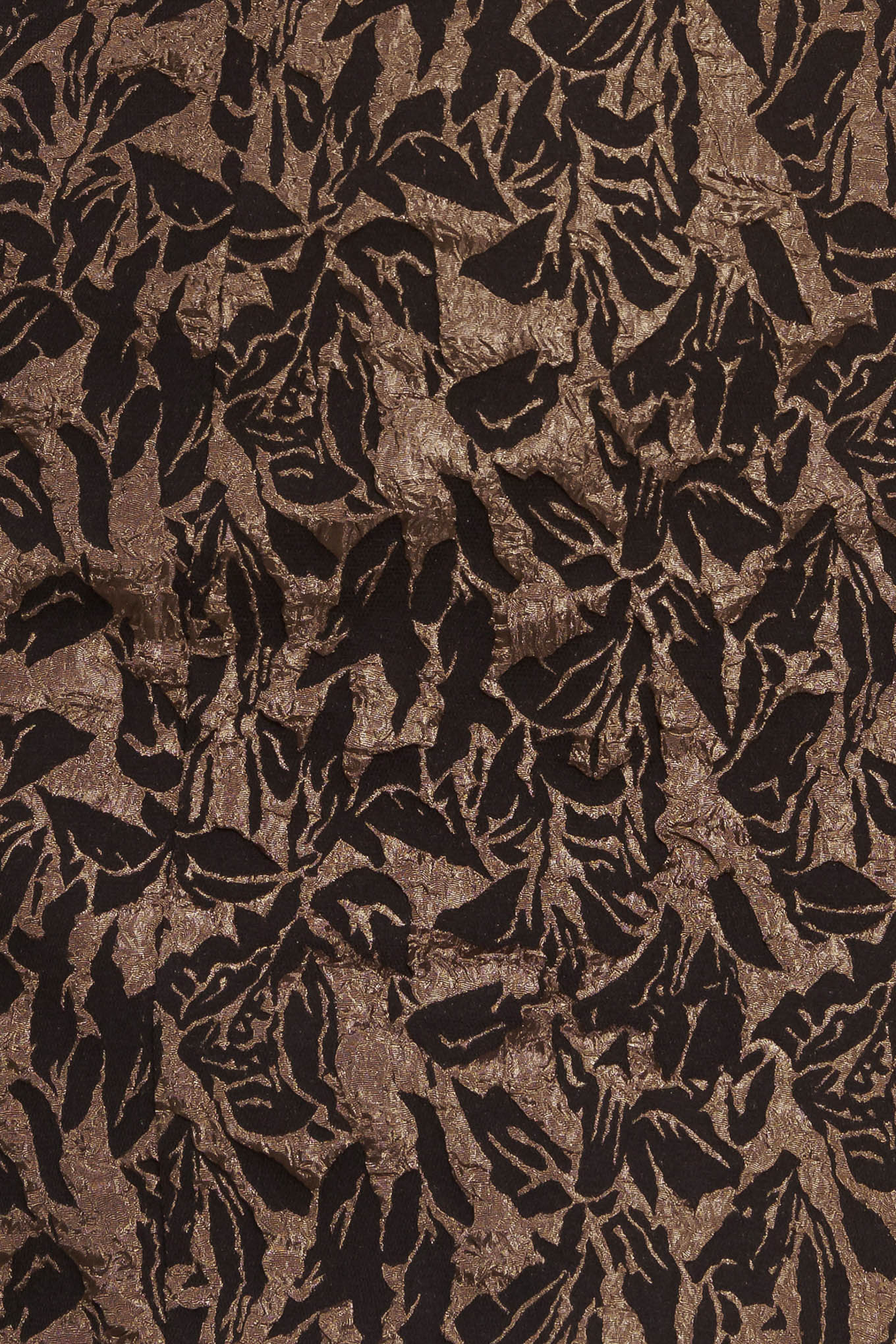 WHEREVER YOU MAY GO BROWN MINI DRESS WITH FLOUNCE