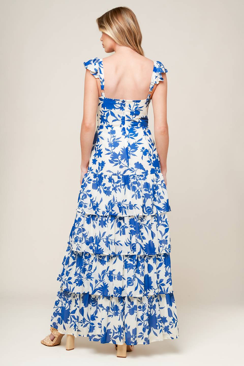 BLUEBELL MEADOWS - FLORAL MAXI DRESS