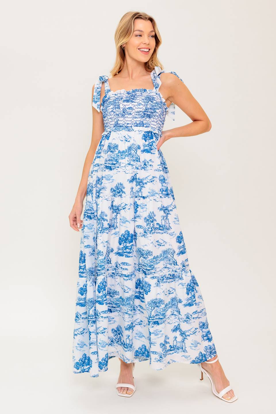 WHEN IN ROME MIDI DRESS