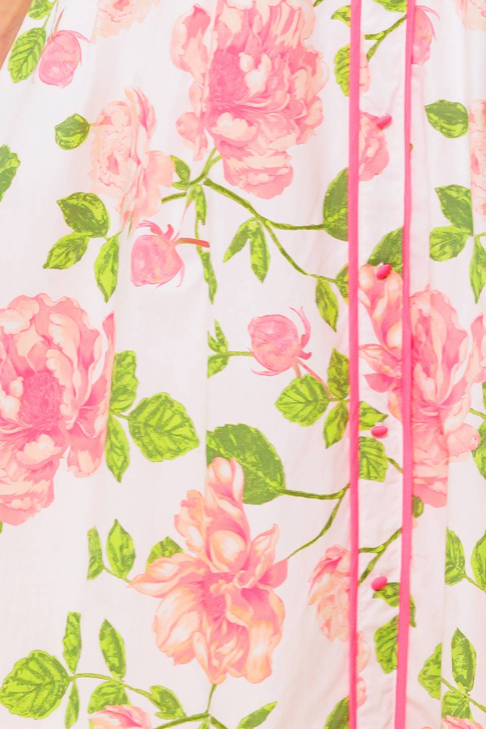 SUNDAY AFTERNOON - PINK FLORAL STRAPLESS MIDI DRESS