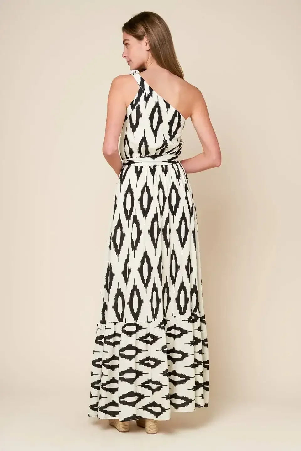 PERFECT SENSATION WOVEN MAXI DRESS