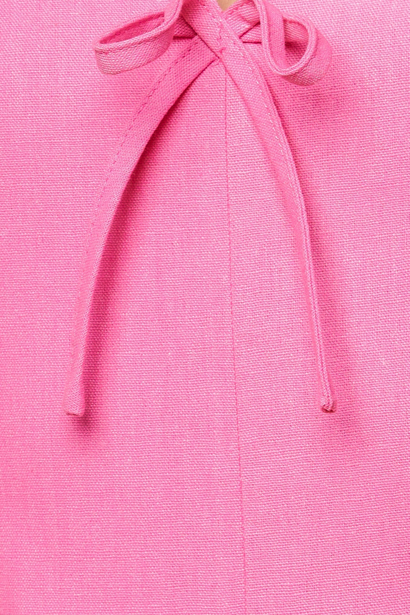 ROSEWATER PINK MIDI DRESS