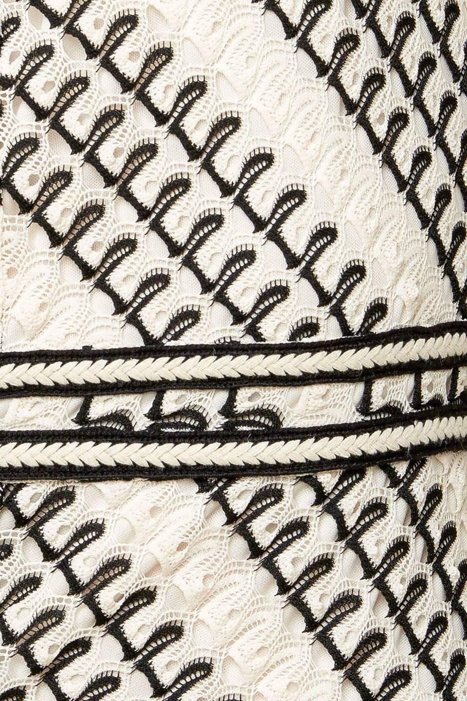 CARLISLE CROCHET MIDI DRESS