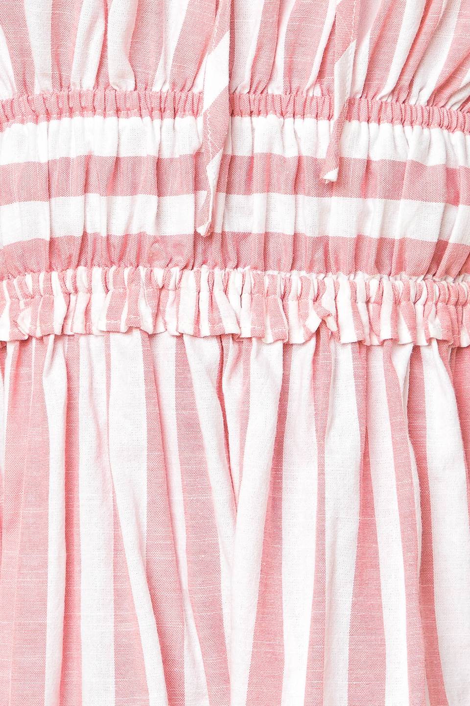 PEONY PINK STRIPE MAXI DRESS