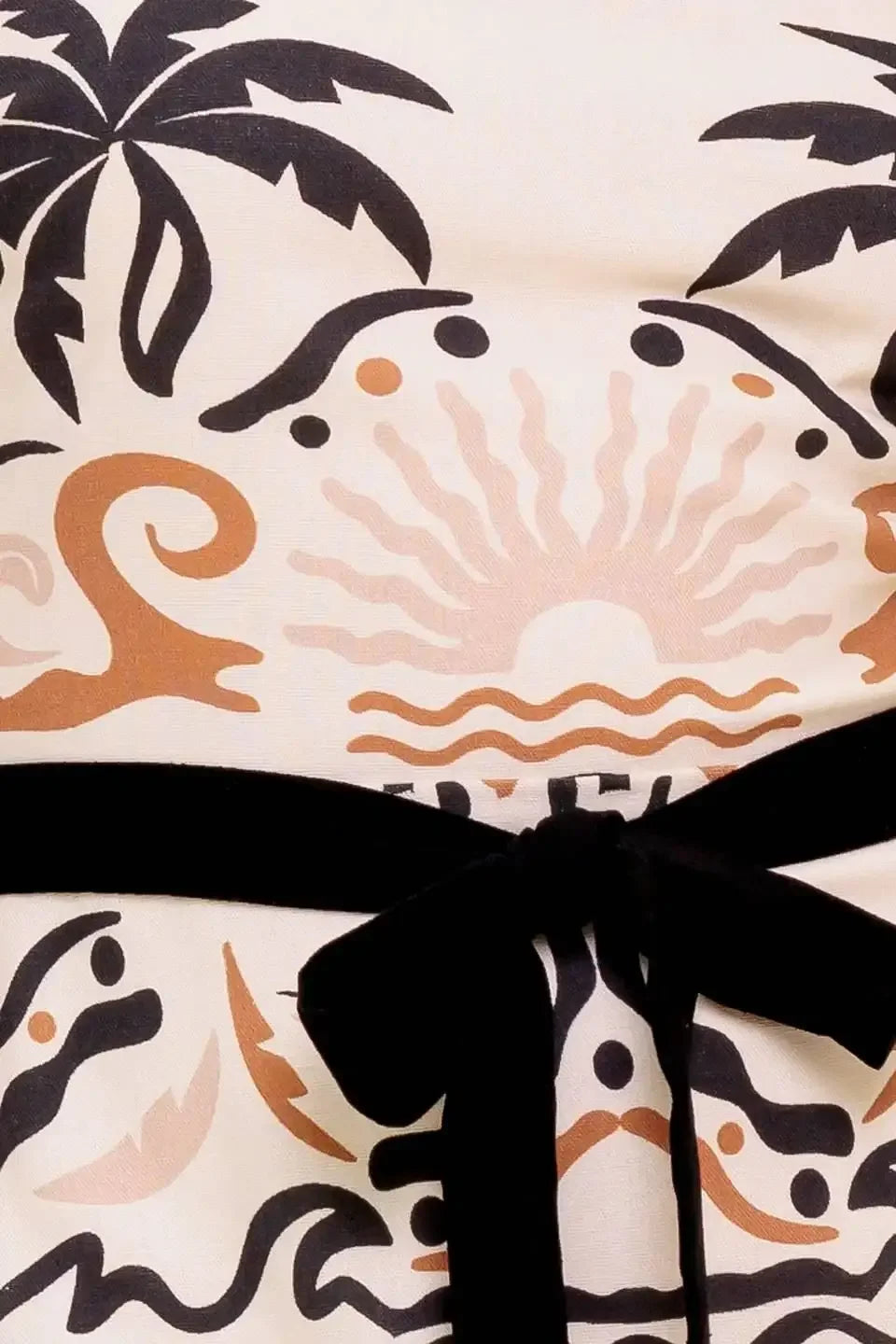 TROPIC NOIR MINI DRESS