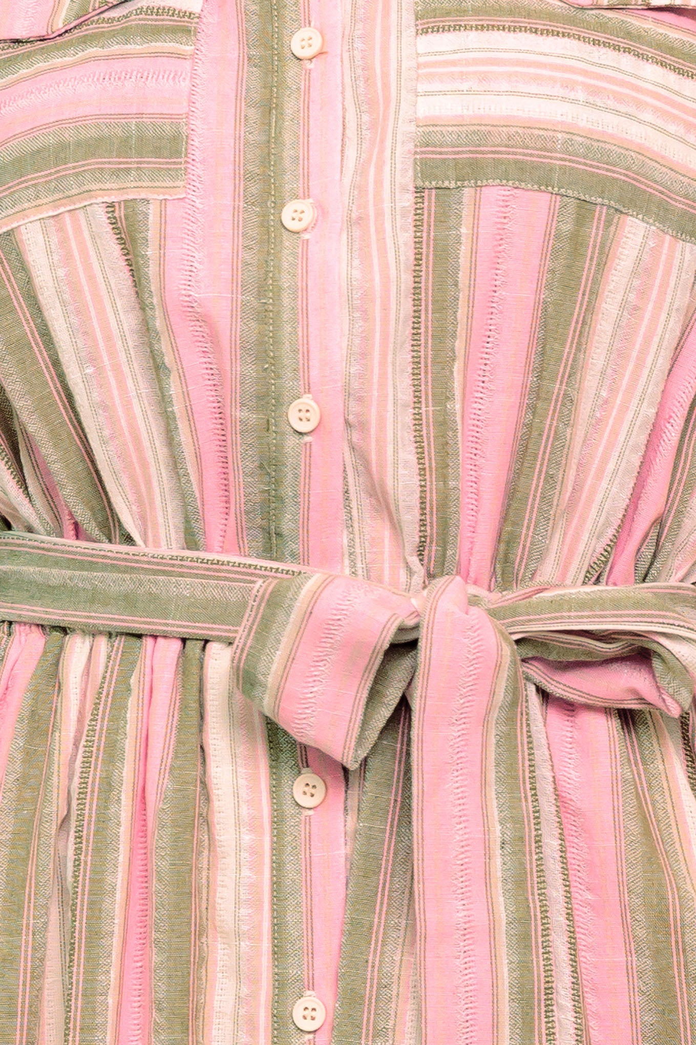 WINDSWEPT FIELDS MIDI DRESS - OLIVE