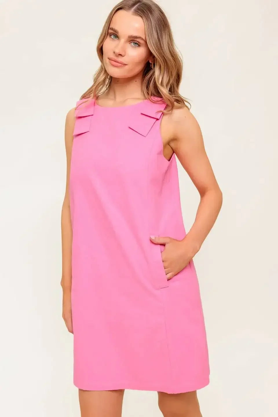 FRANKIE PINK MINI DRESS