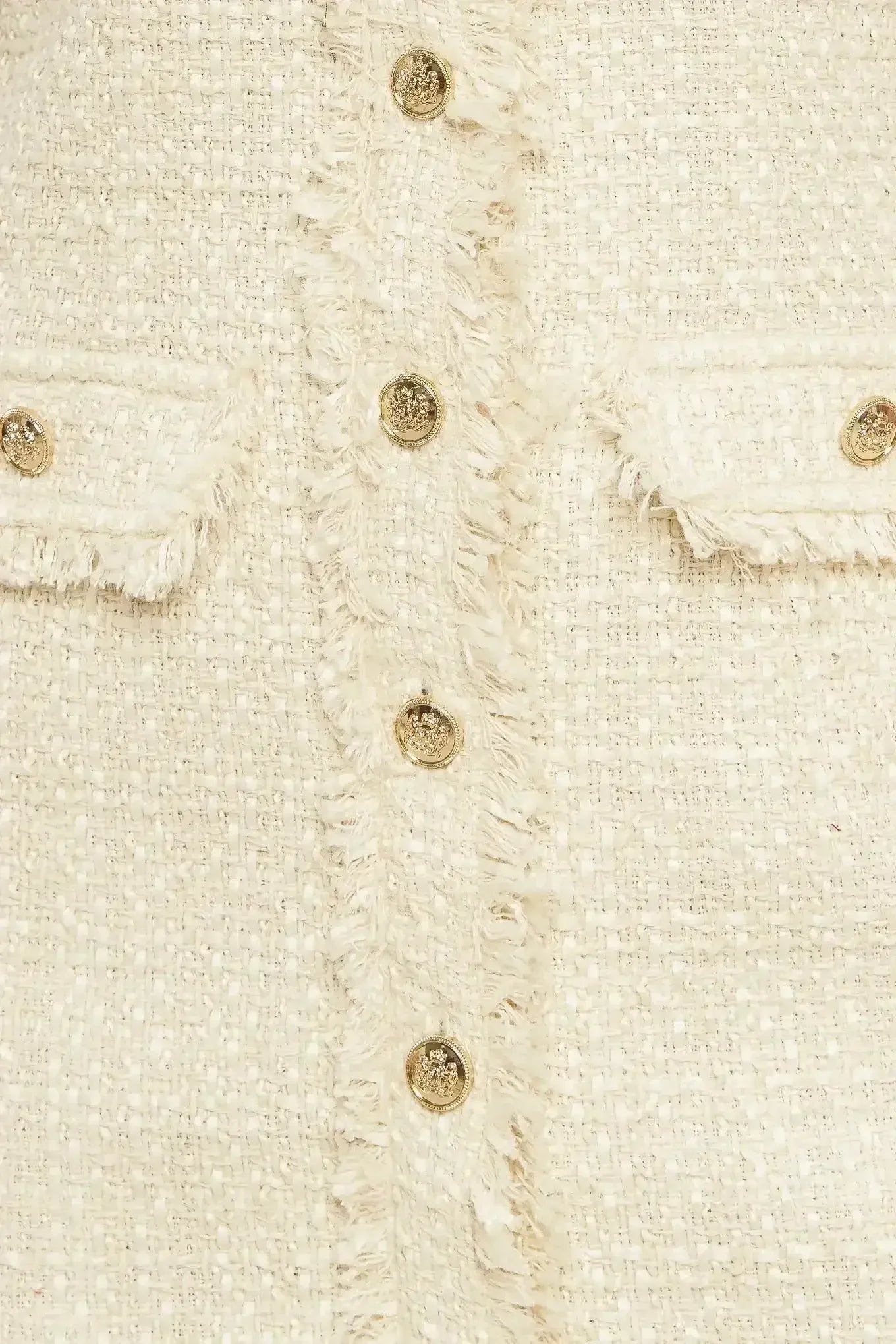 BOUCLÉ AFFAIR TWEED MINI DRESS - FINAL SALE