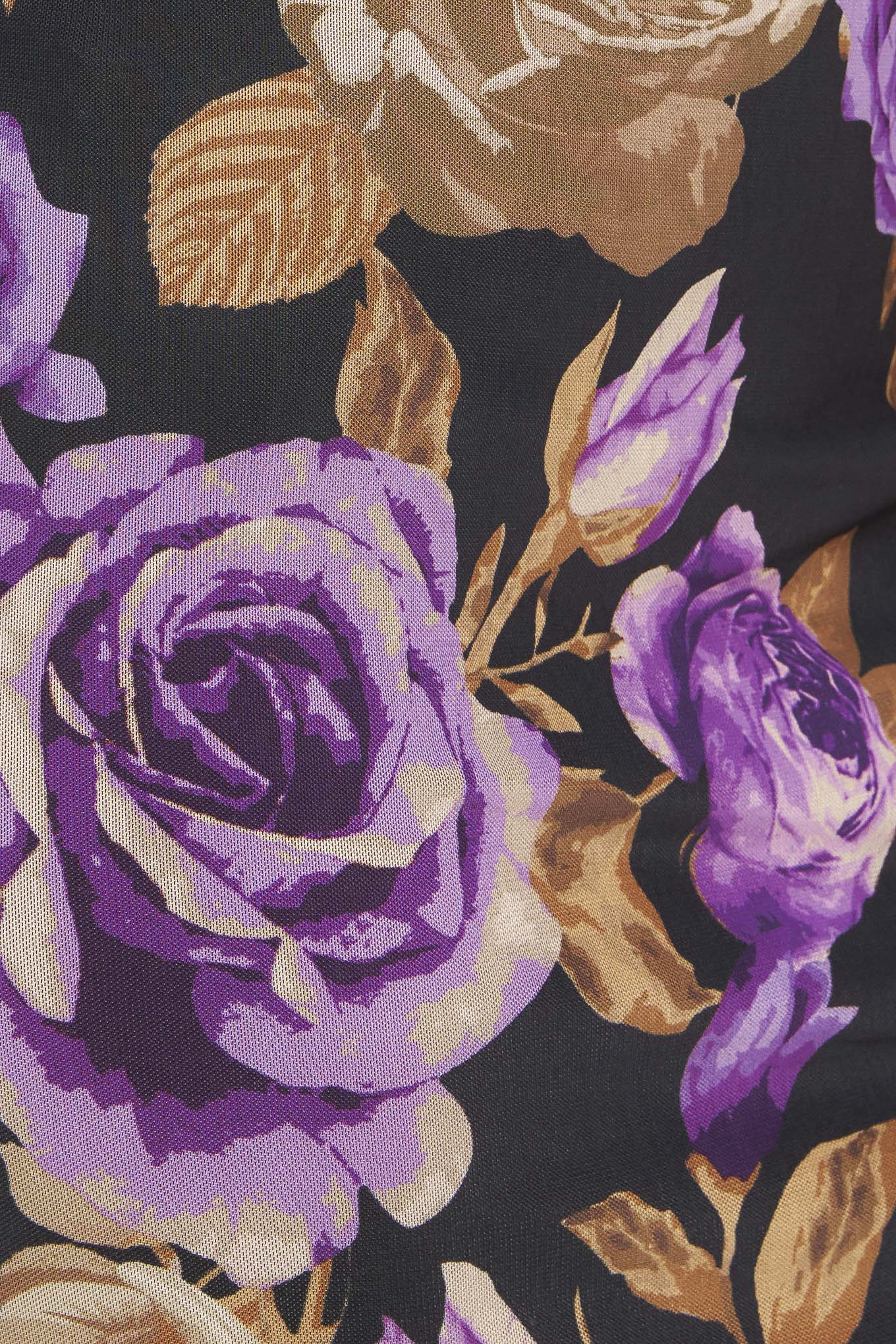 VIOLET EMBRACE LONG SLEEVE POWER MESH MIDI DRESS