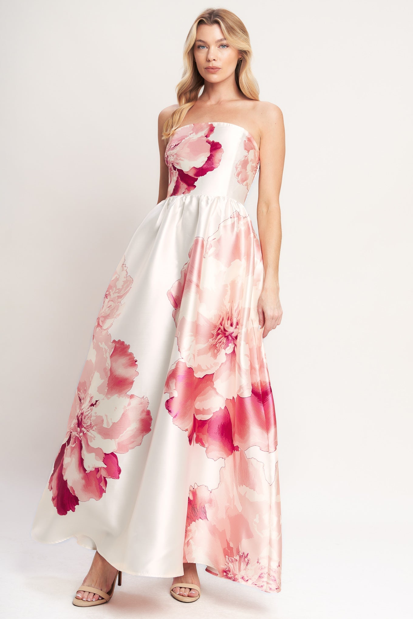 LUXE PEONY MAXI DRESS