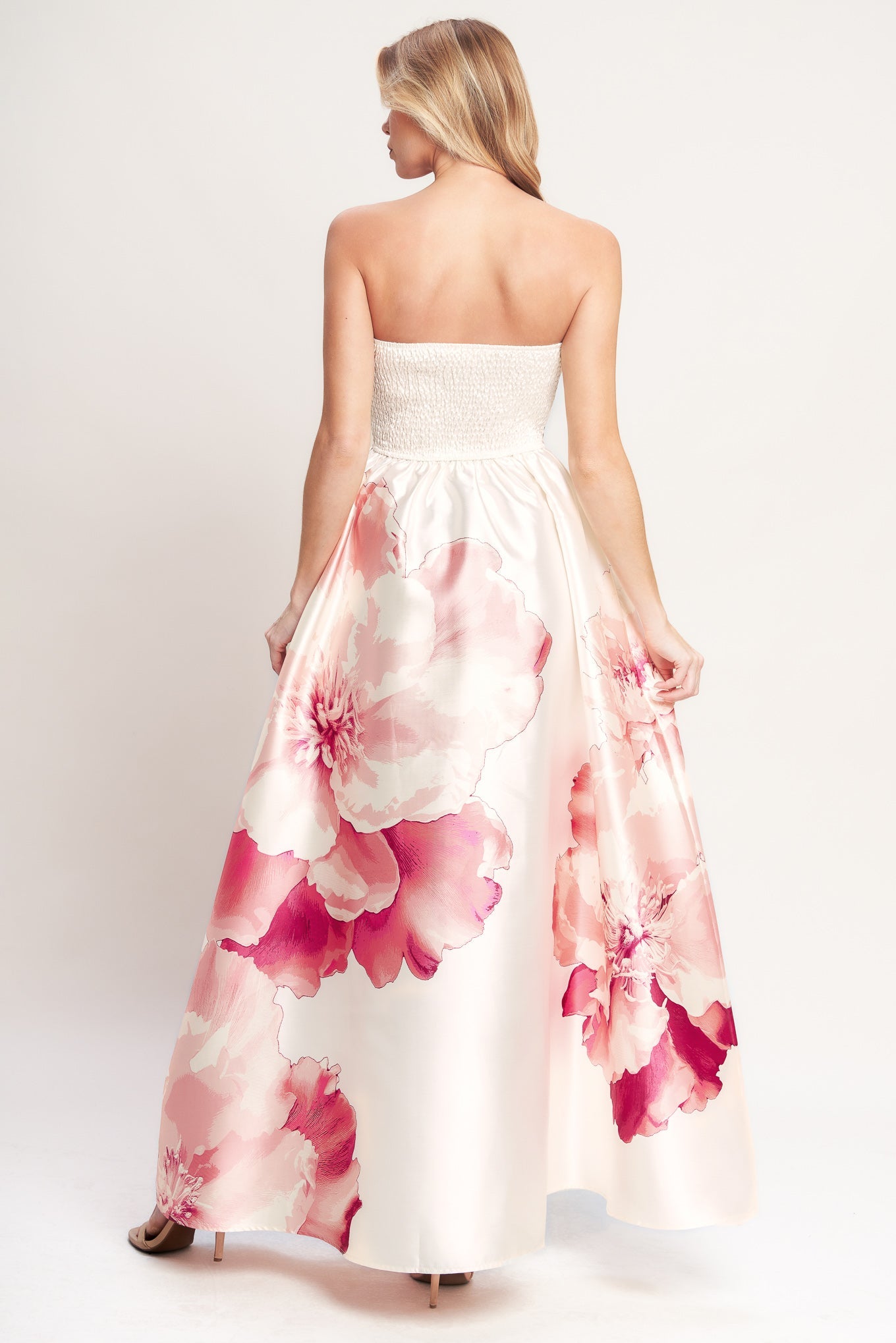 LUXE PEONY MAXI DRESS