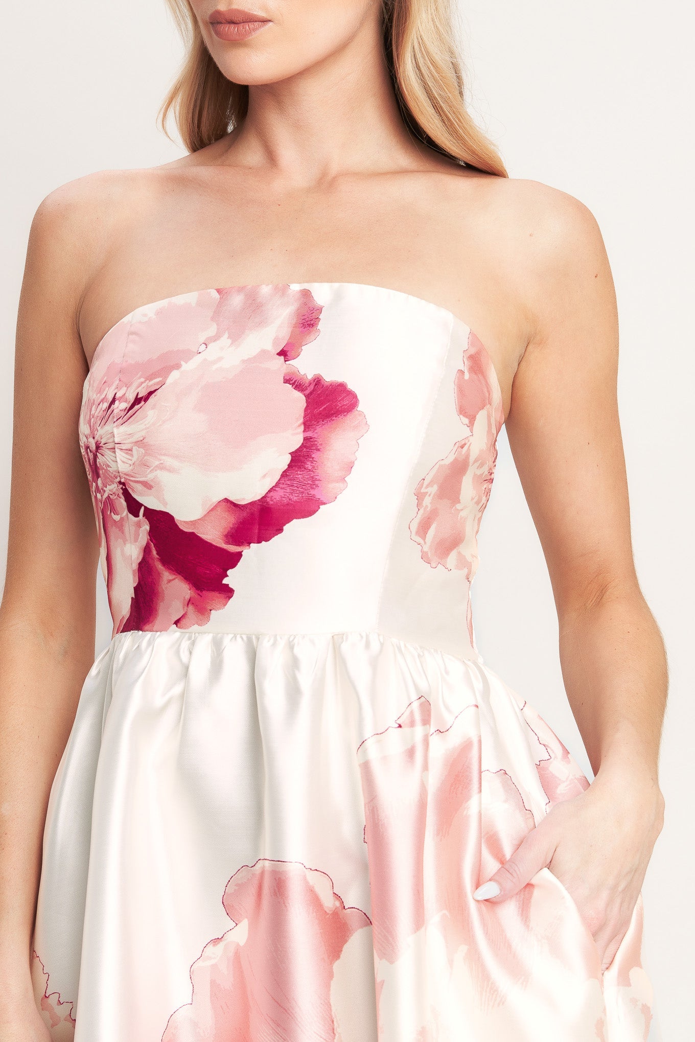 LUXE PEONY MAXI DRESS