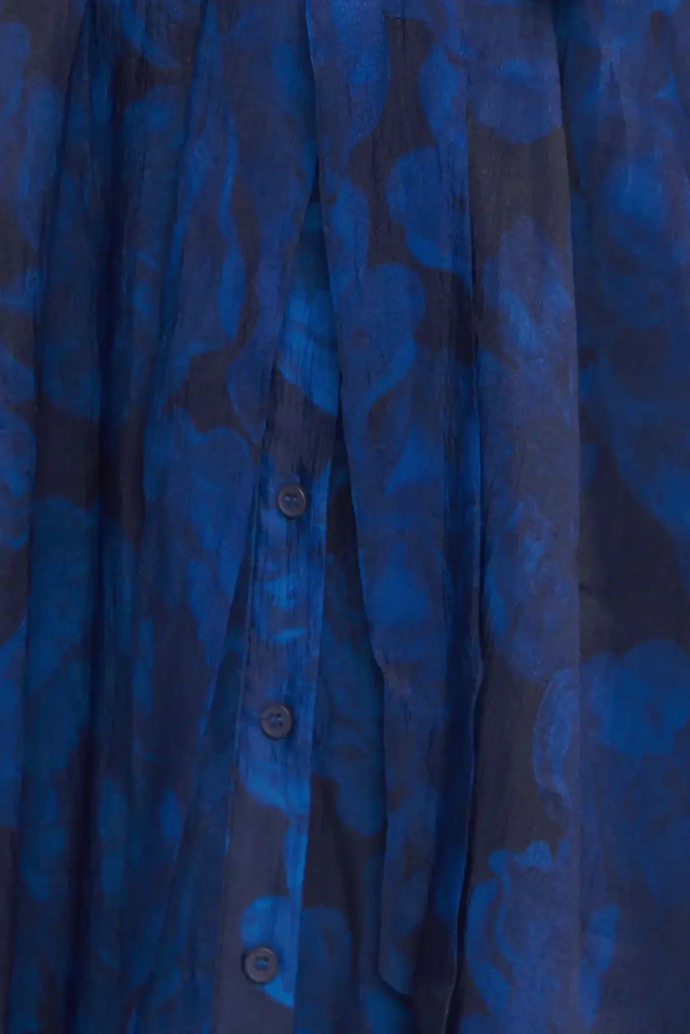 TWILIGHT MUSE NAVY FLOWER PRINT MIDI DRESS