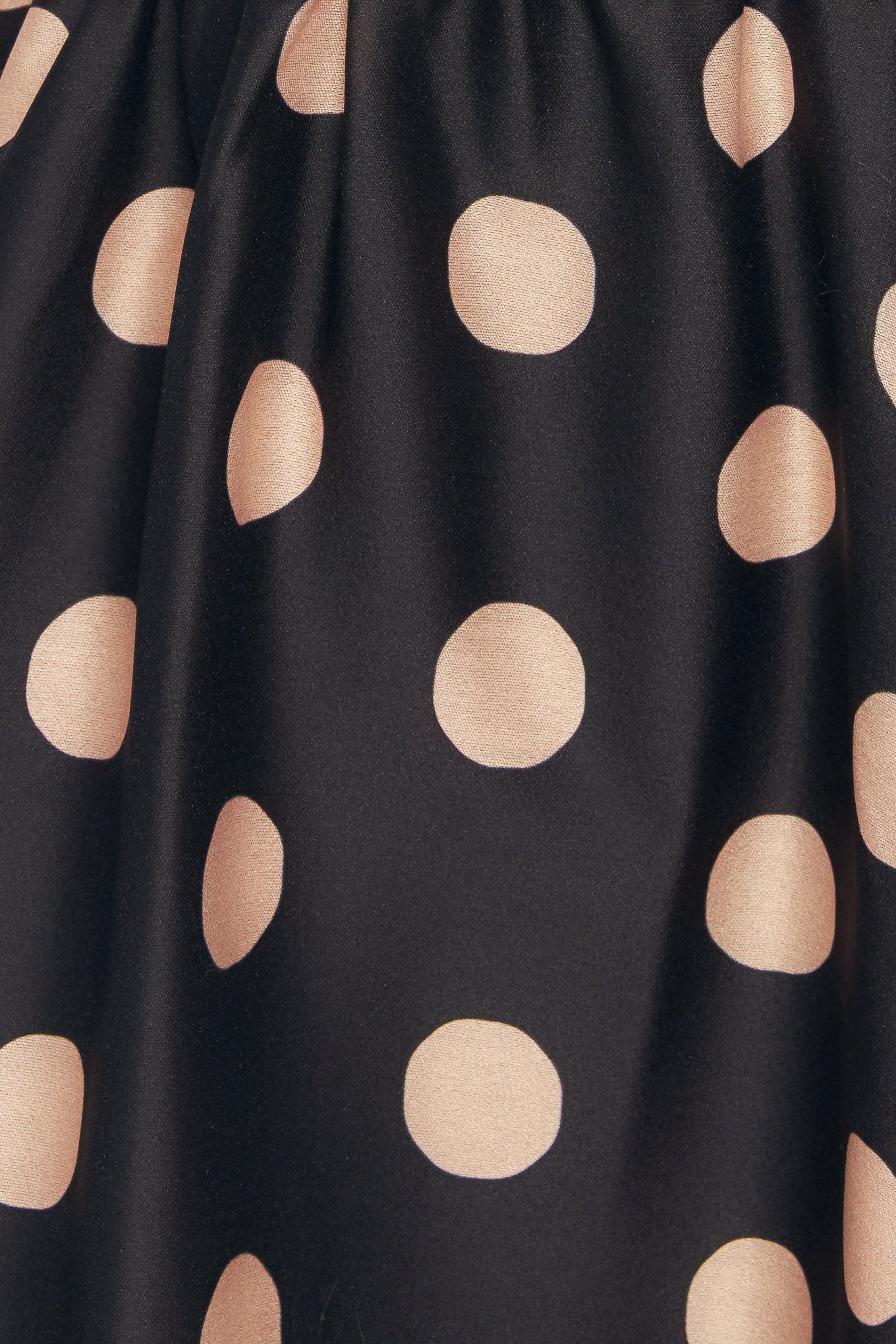 SPOTLIGHT HOUR POLKA DOT MIDI DRESS