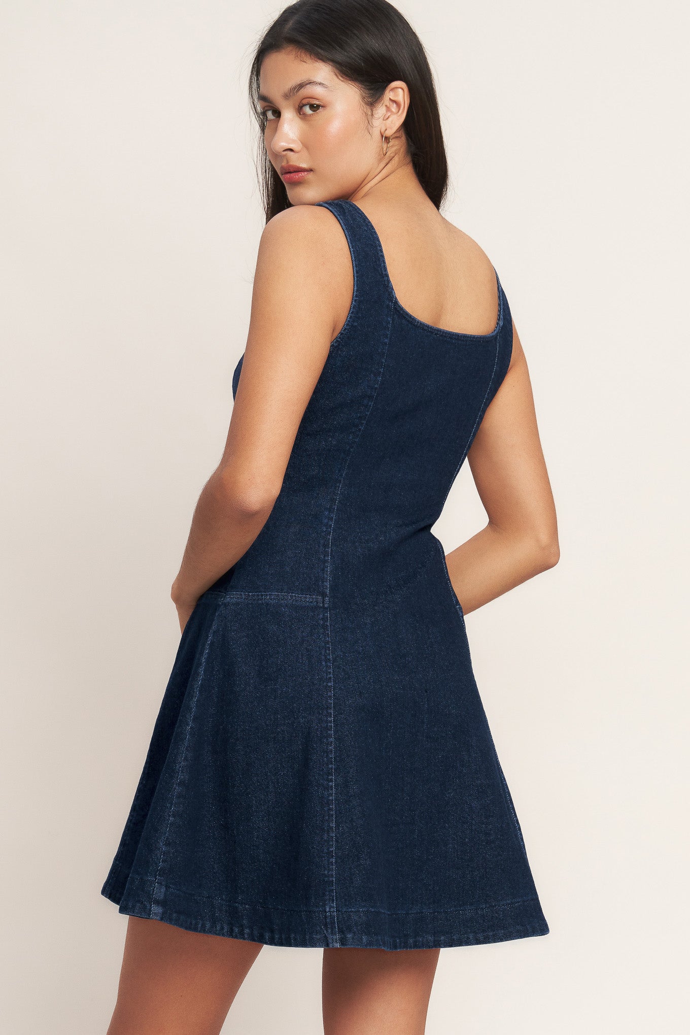 YOUR NEXT FAVORITE DENIM MINI DRESS