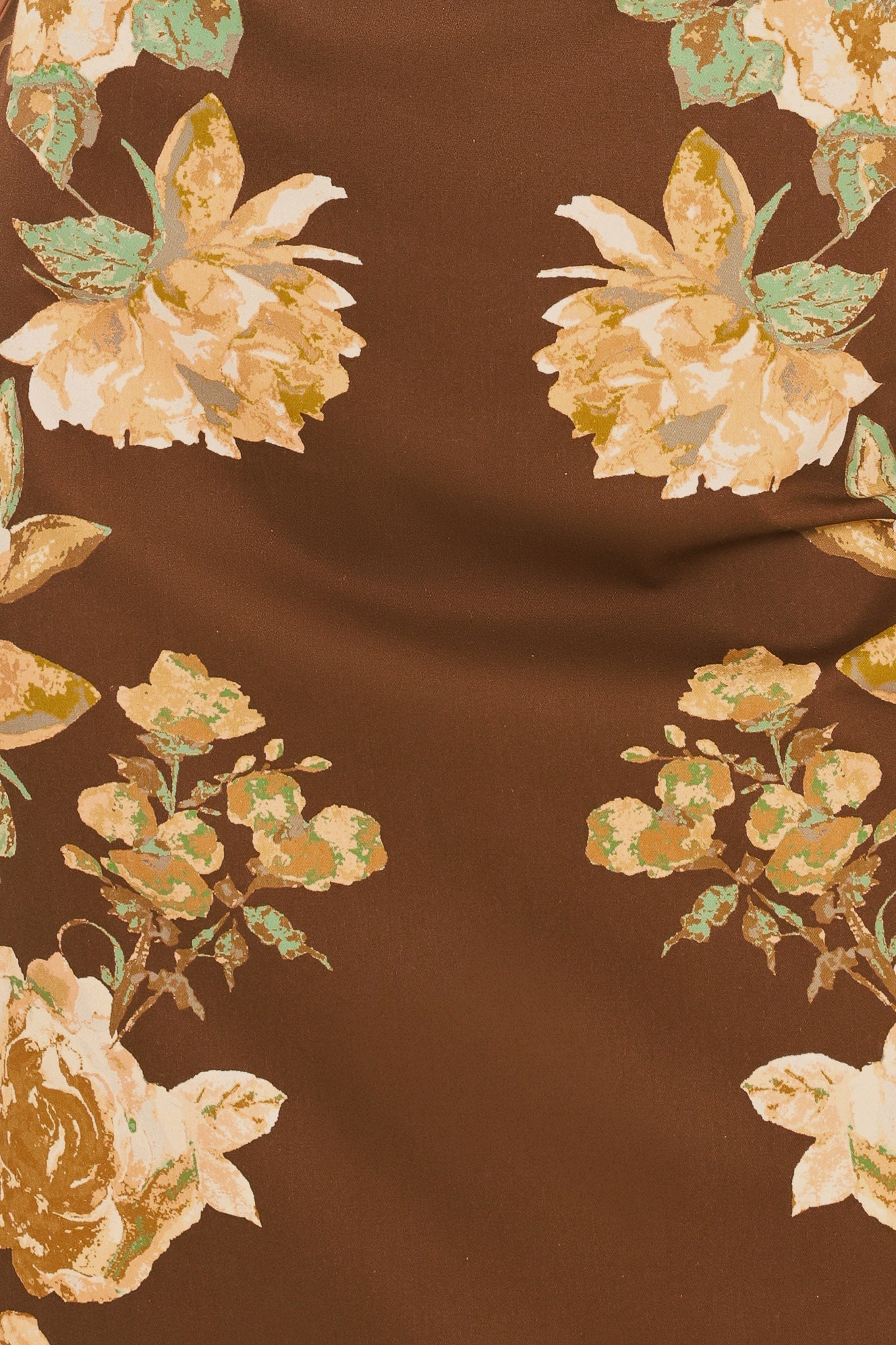 SEPIA FLORA HARVEST - SHEATH MIDI DRESS