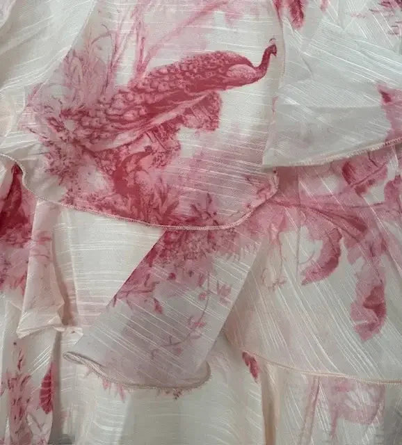 Jessa Tiered Mini Dress - Pink