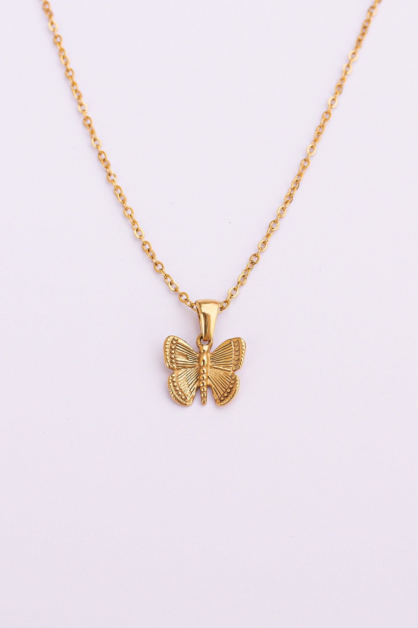 Butterfly Pendant Necklace