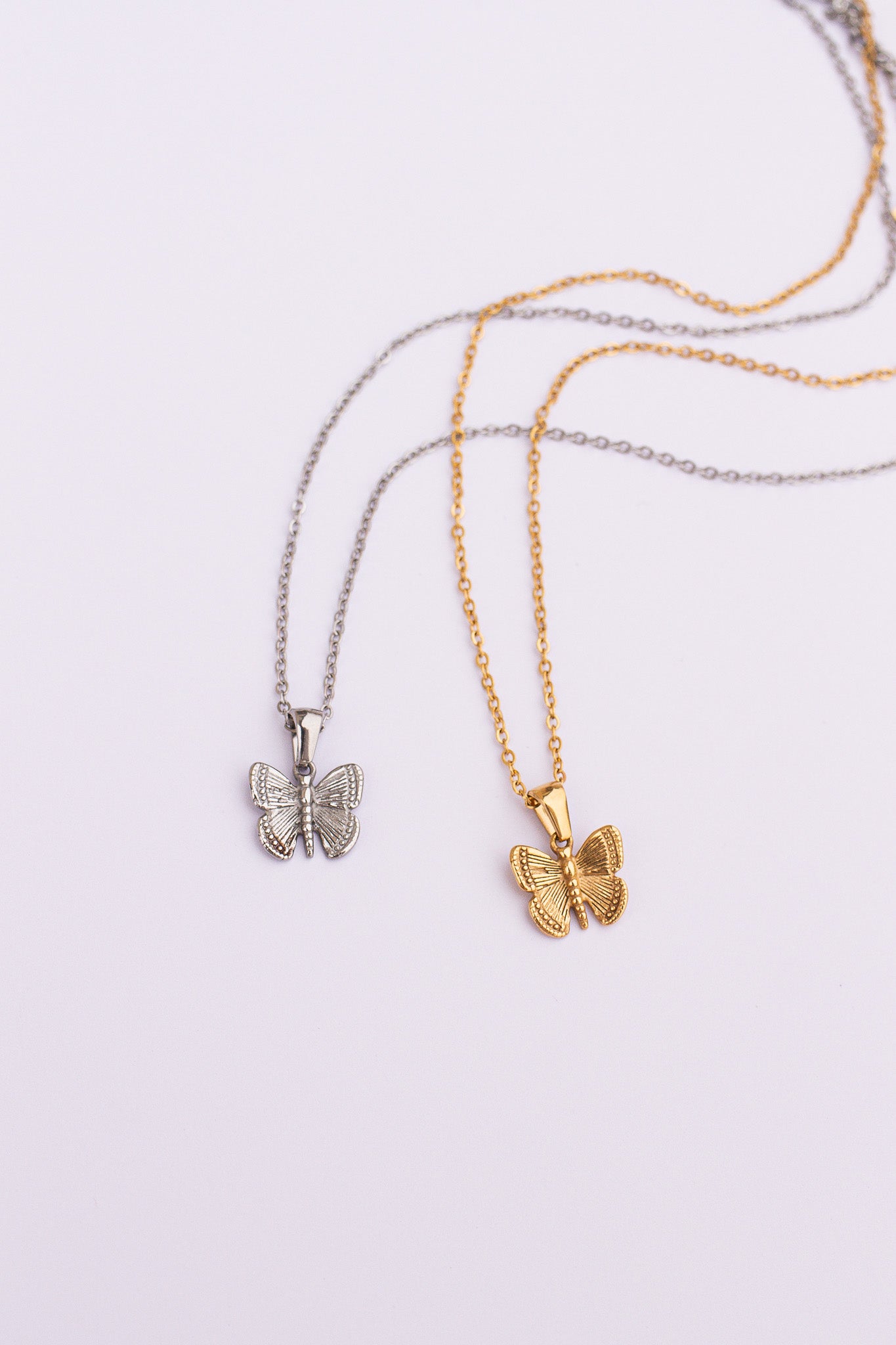 Butterfly Pendant Necklace