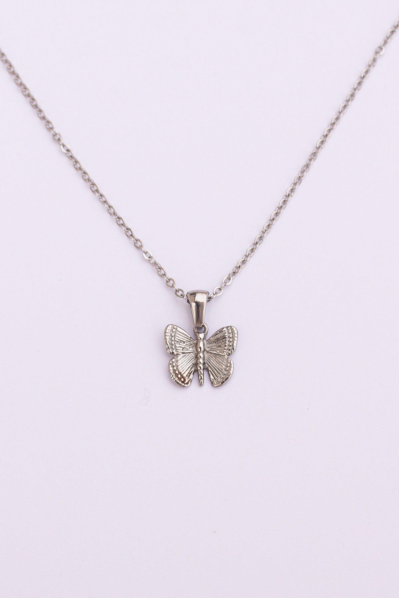 Butterfly Pendant Necklace