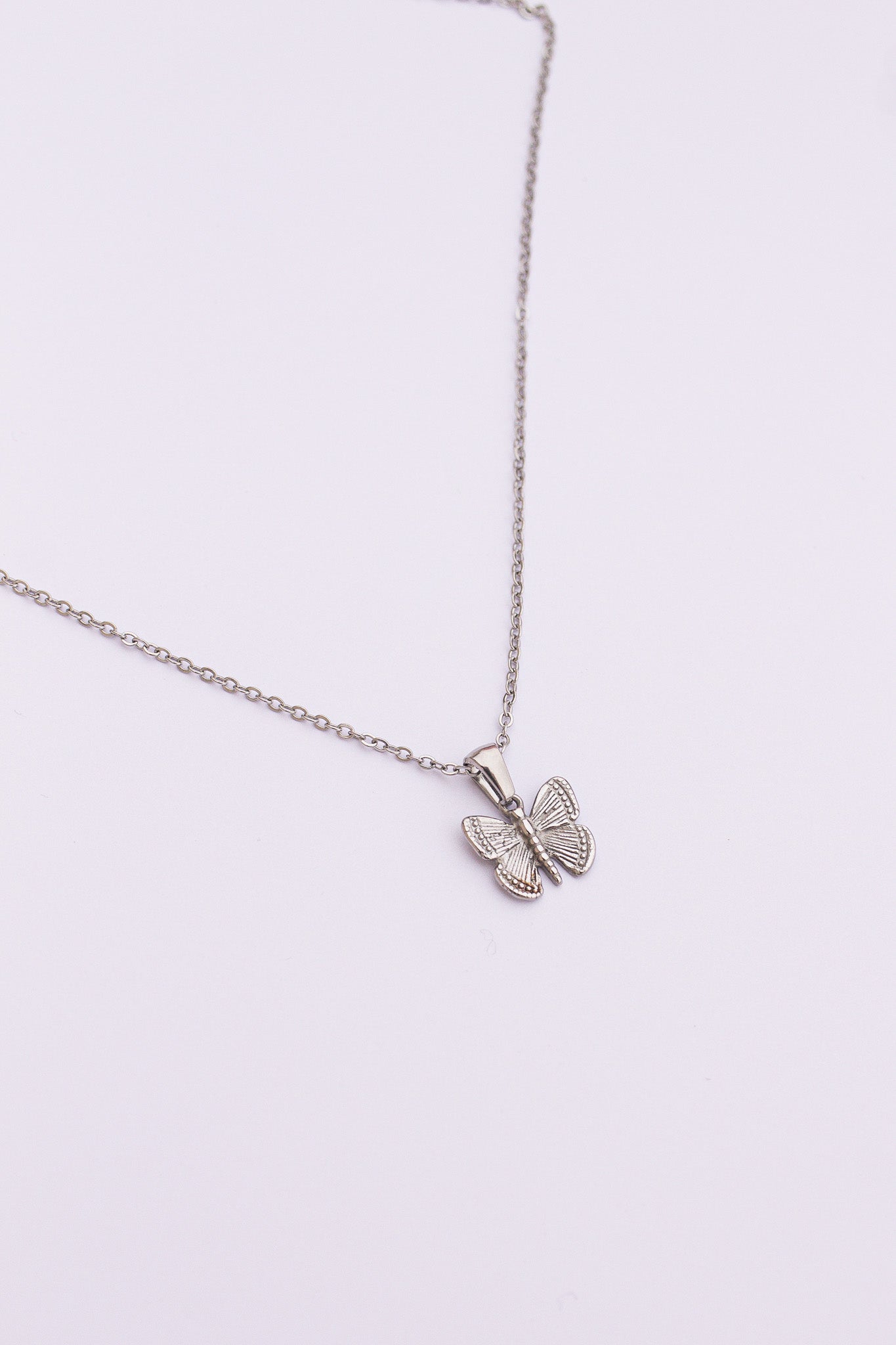 Butterfly Pendant Necklace