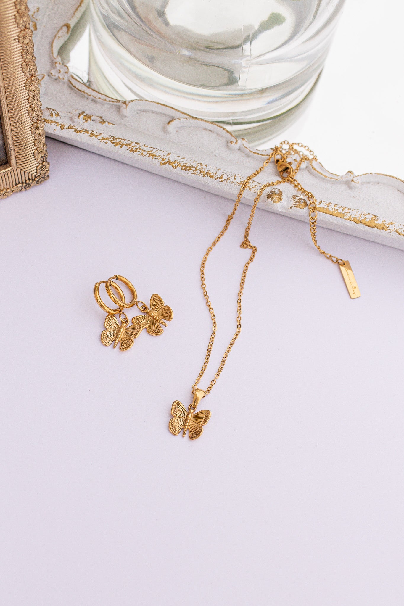 Butterfly Pendant Necklace