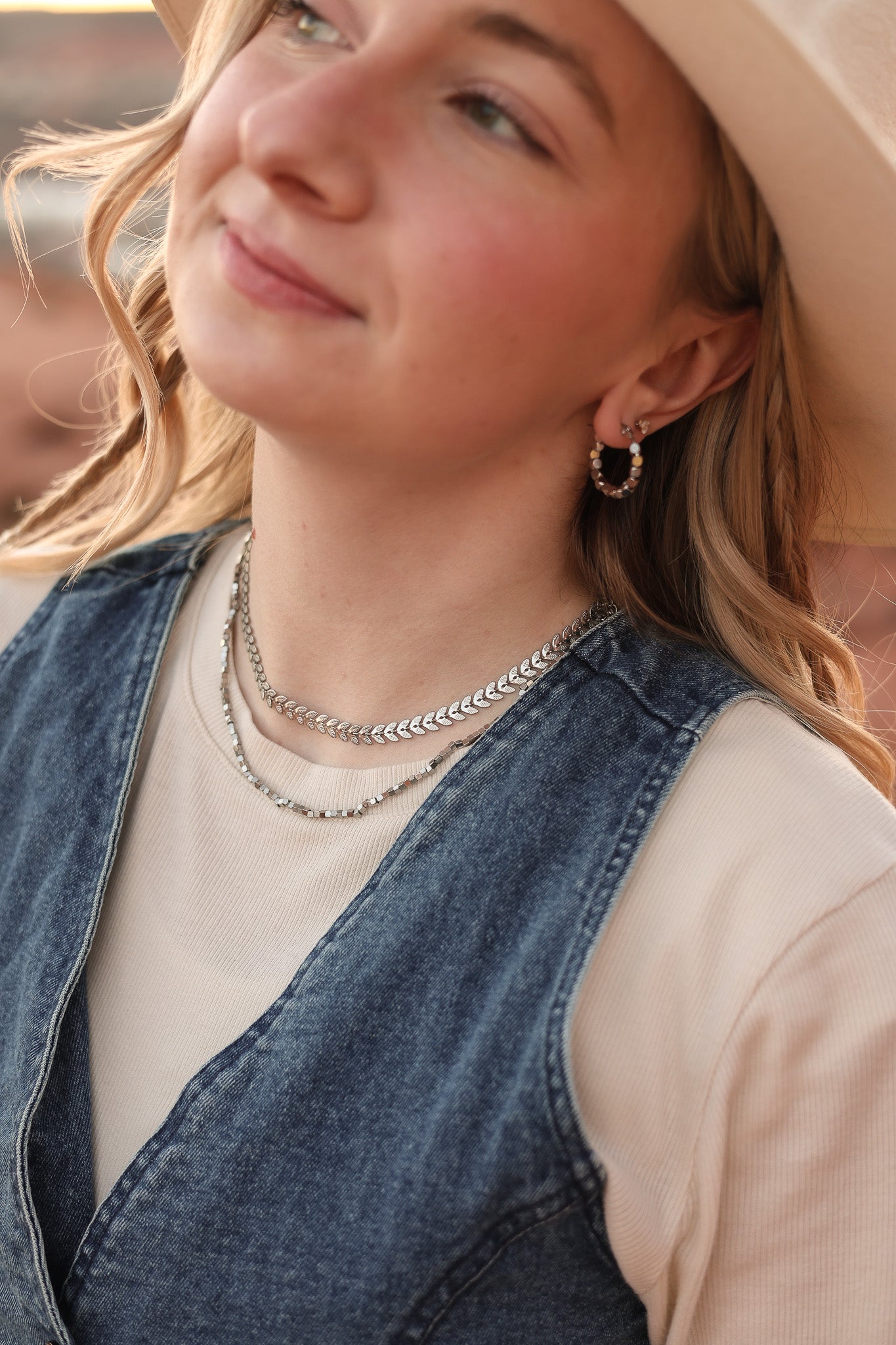 Persephone Leaf Necklace