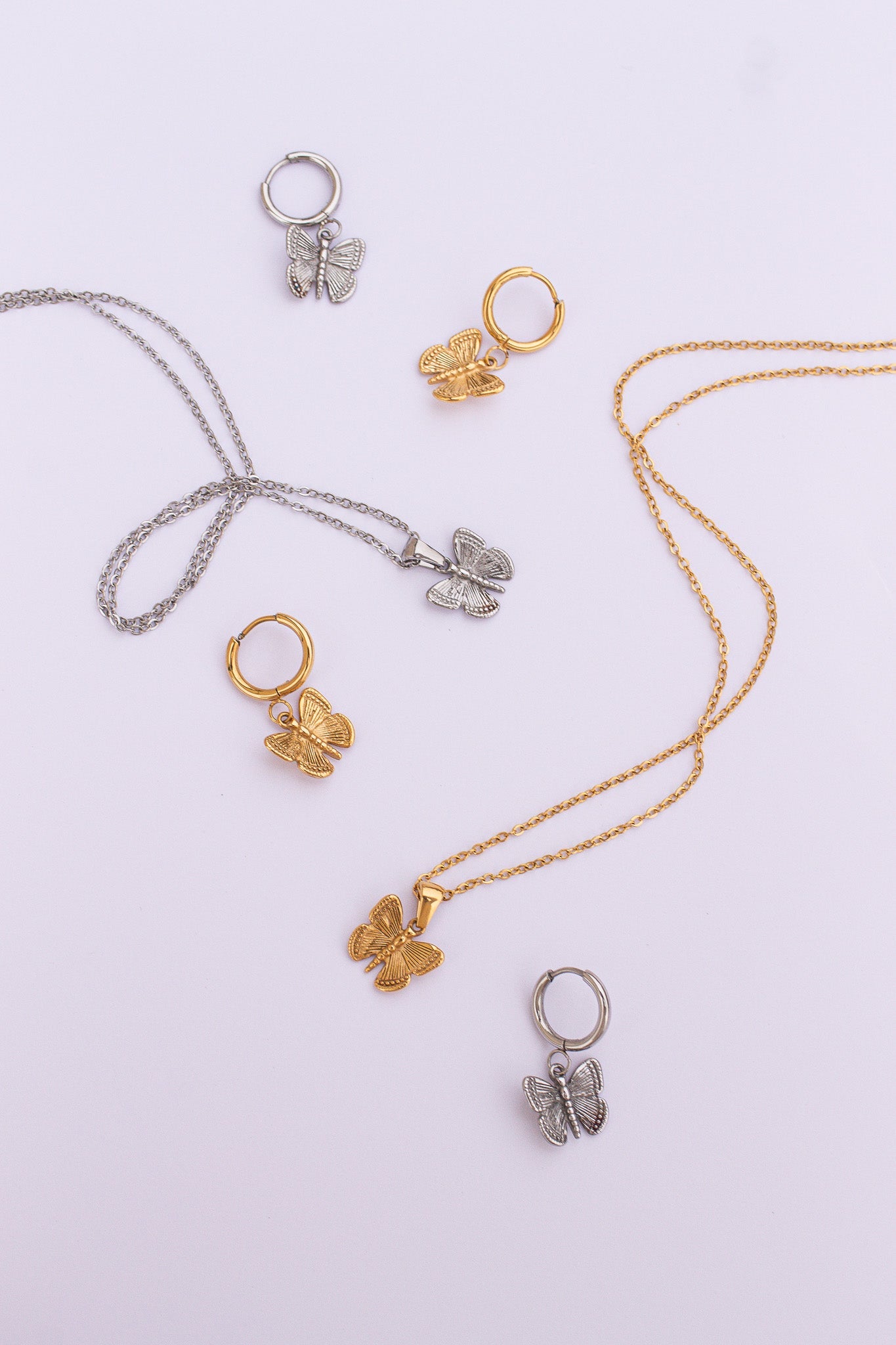 Butterfly Pendant Necklace