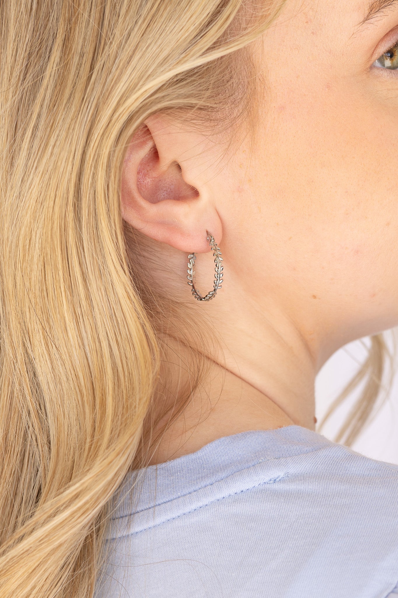 Ivy Hoop Lightweight Earrings