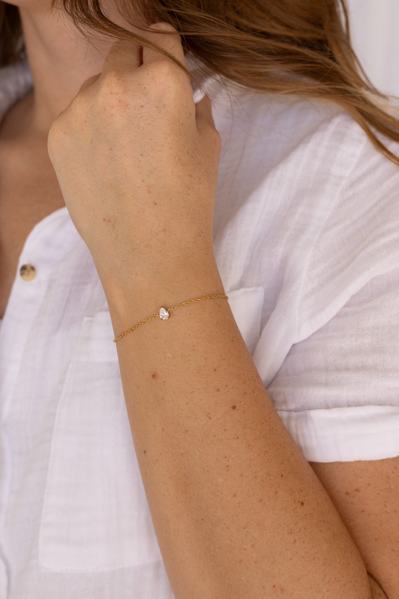 Raindrop Crystal Bracelet