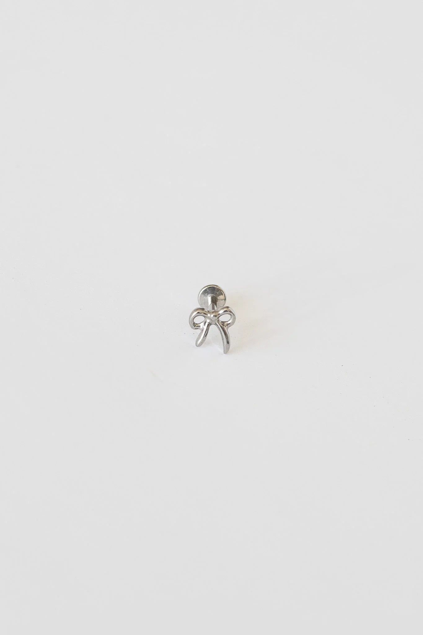 Bow Flat Back Stud Earring 2.0