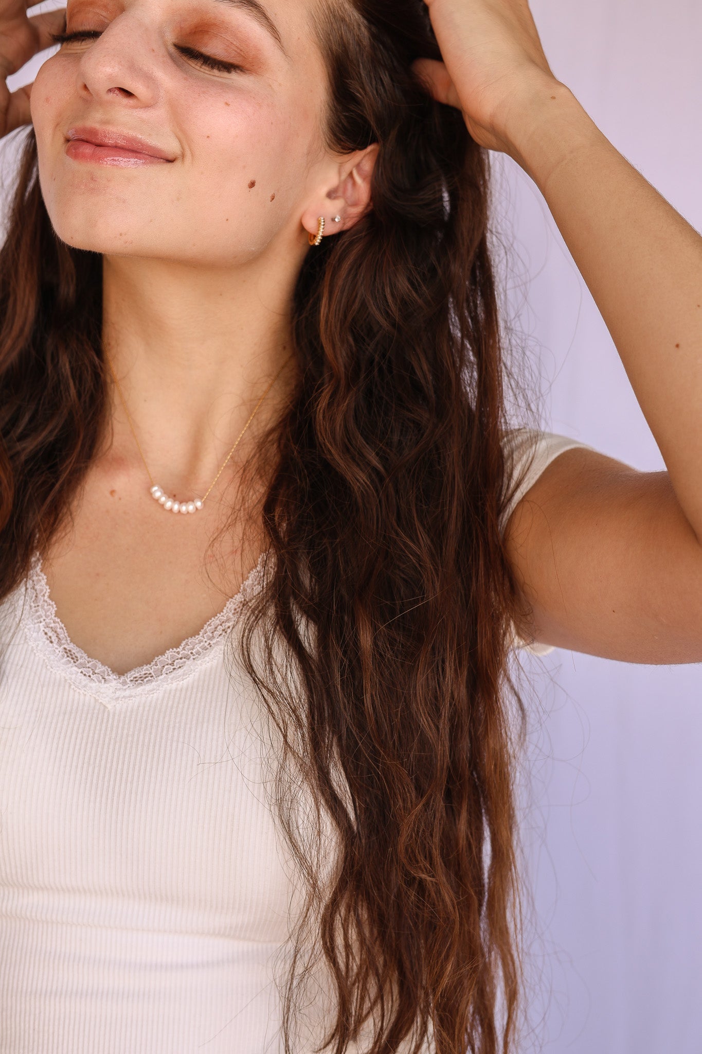 Pirouette Freshwater Pearl Necklace