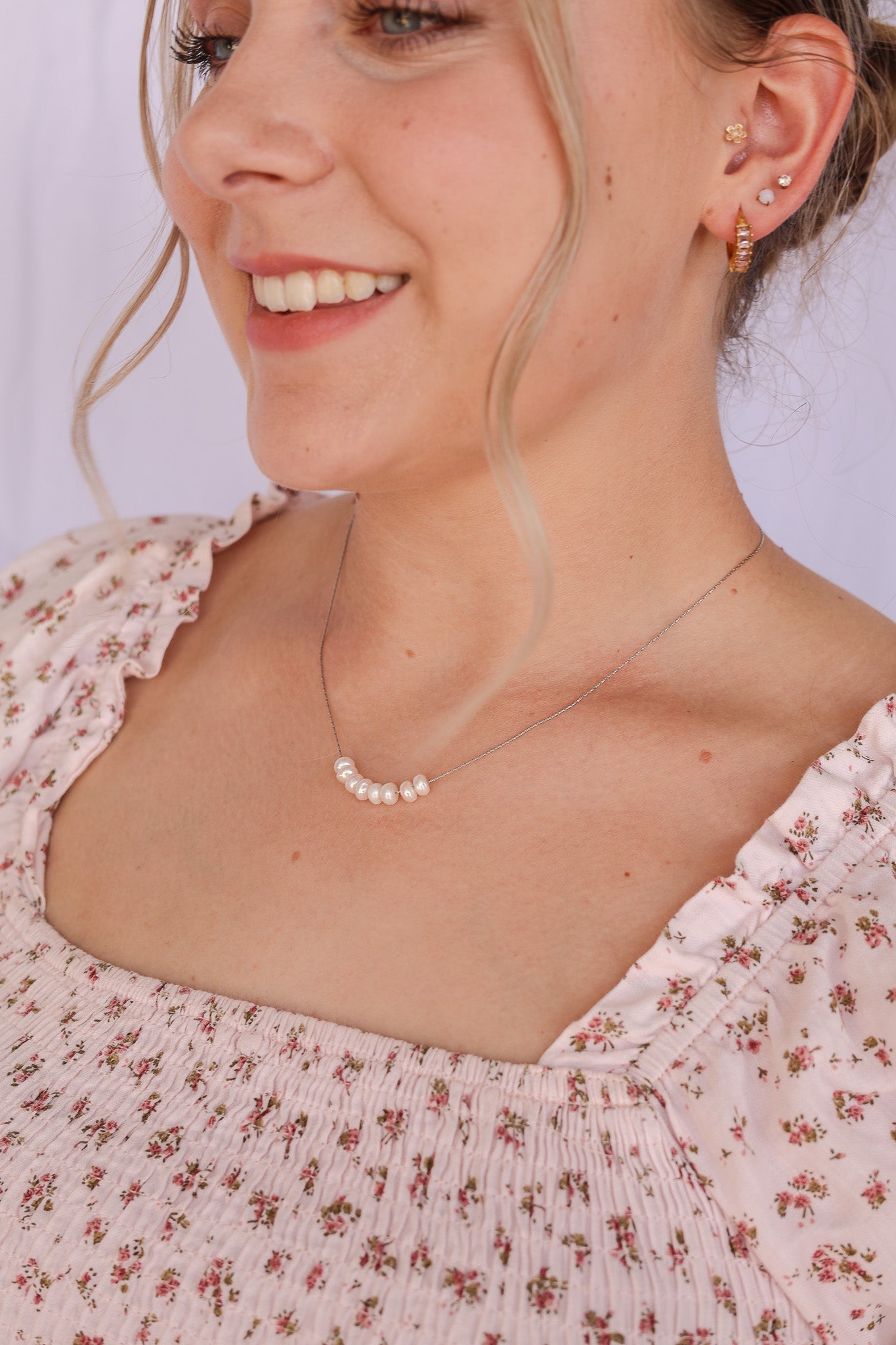 Pirouette Freshwater Pearl Necklace