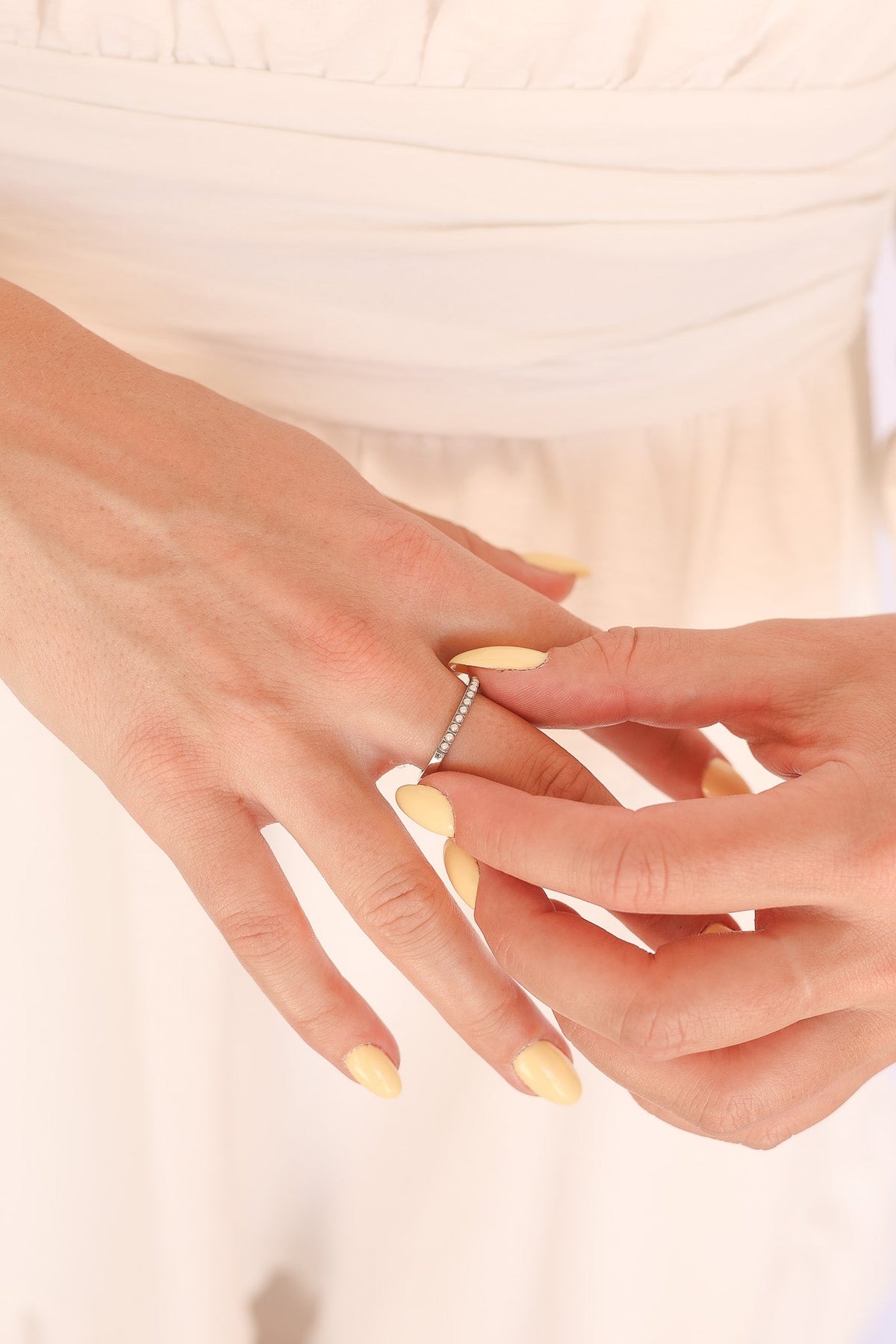 Freshwater Pearl Stacker Ring