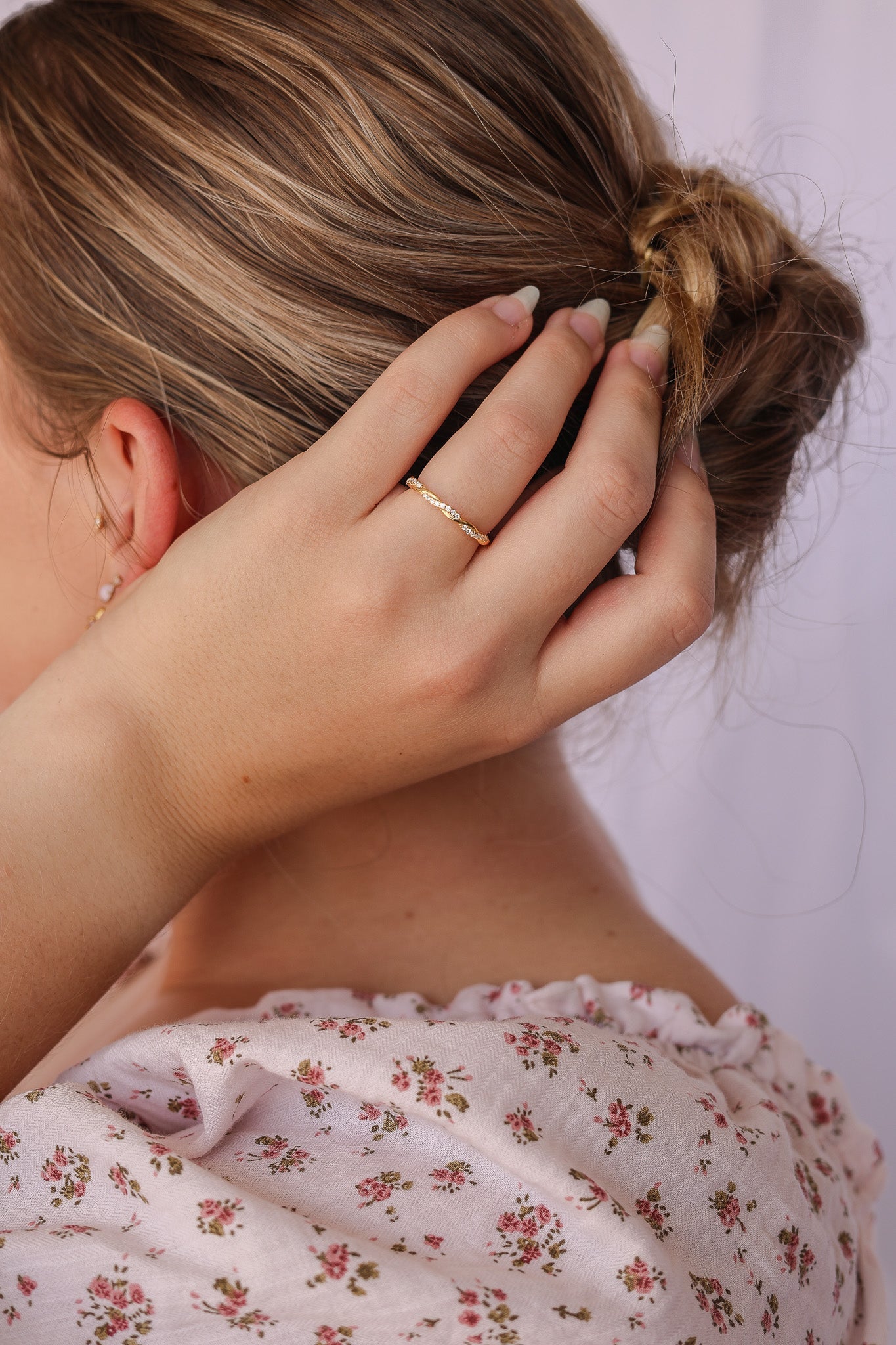 Giselle Cubic Zirconia Crystal Ring