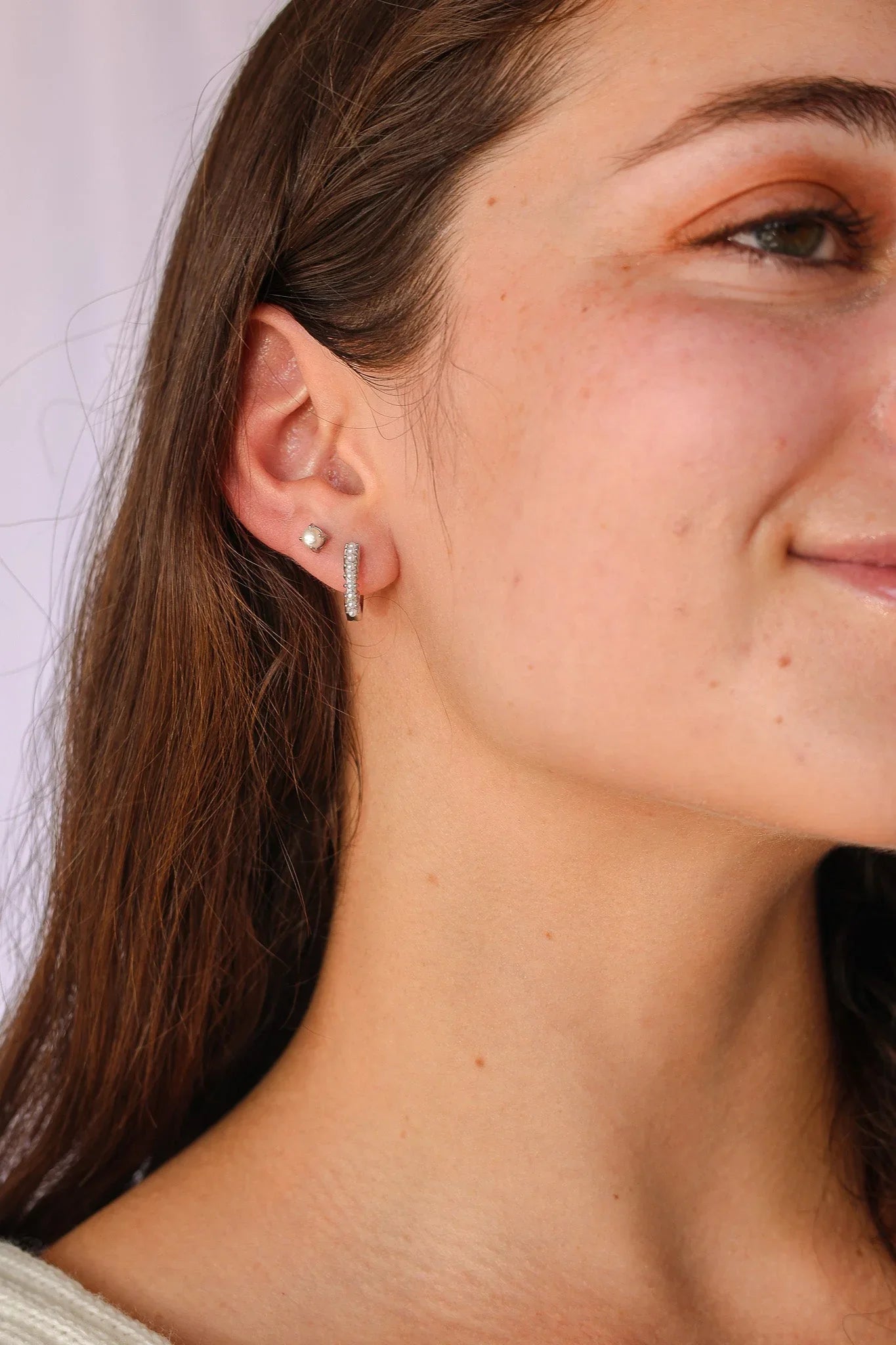 Freshwater Pearl Stud Earrings