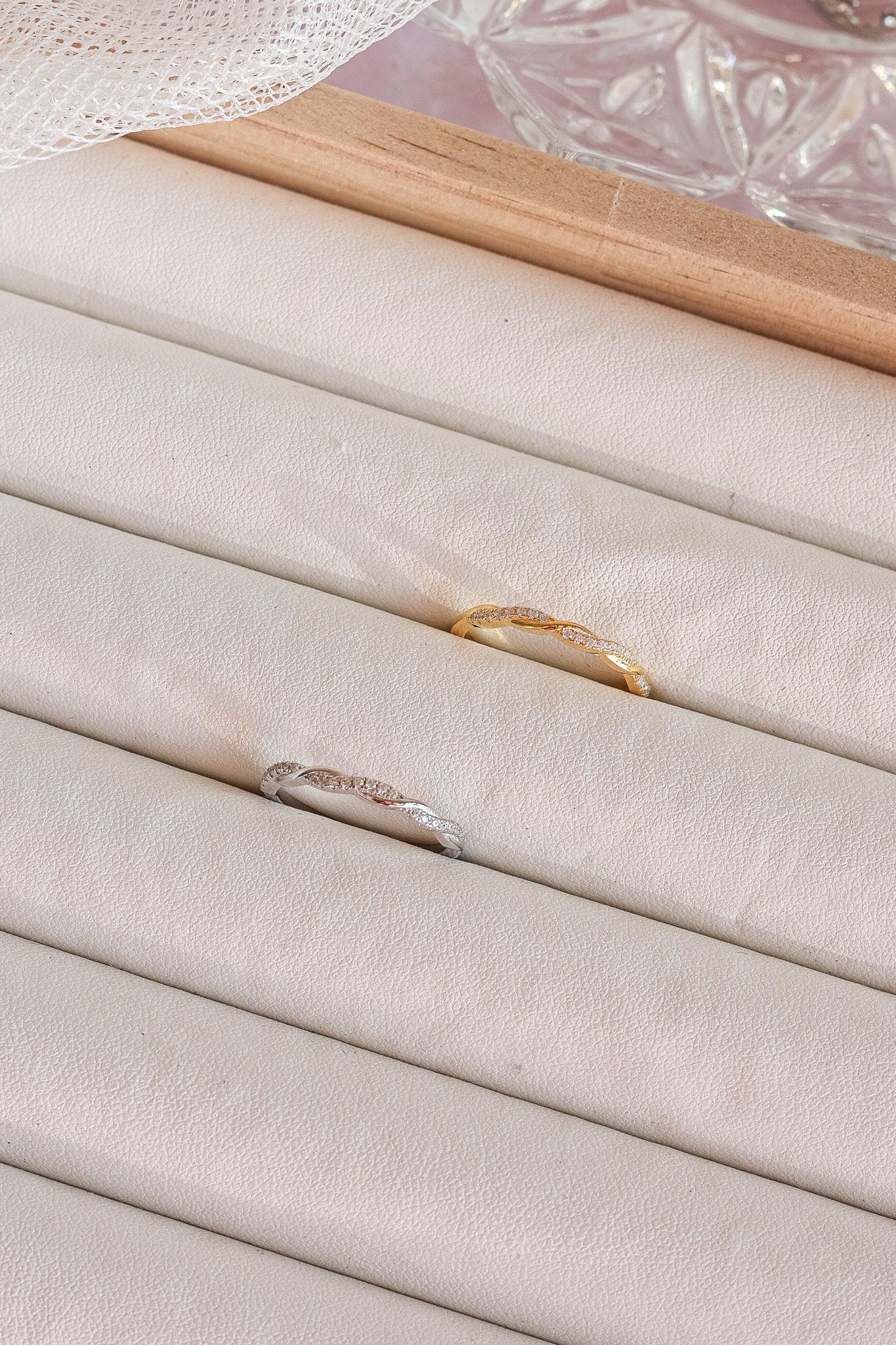 Giselle Cubic Zirconia Crystal Ring