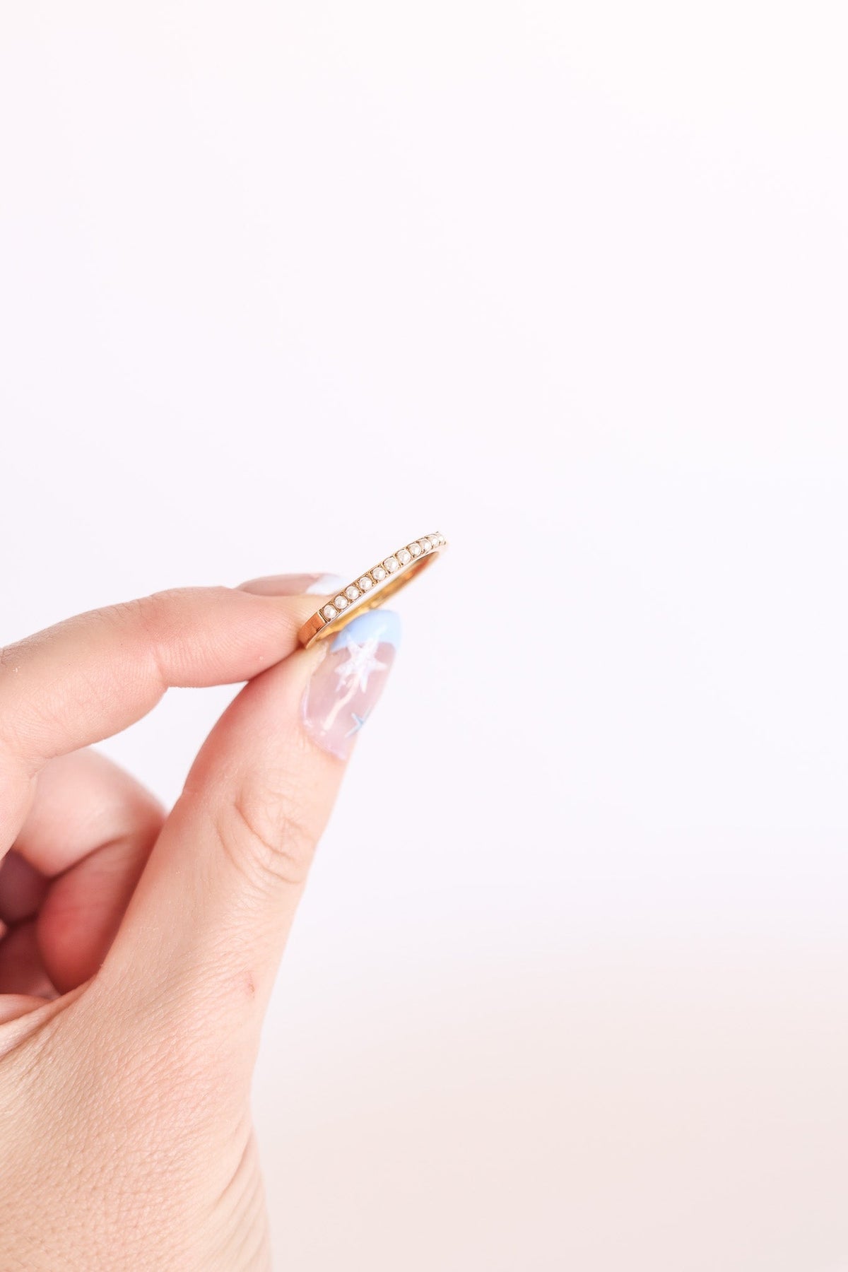 Freshwater Pearl Stacker Ring