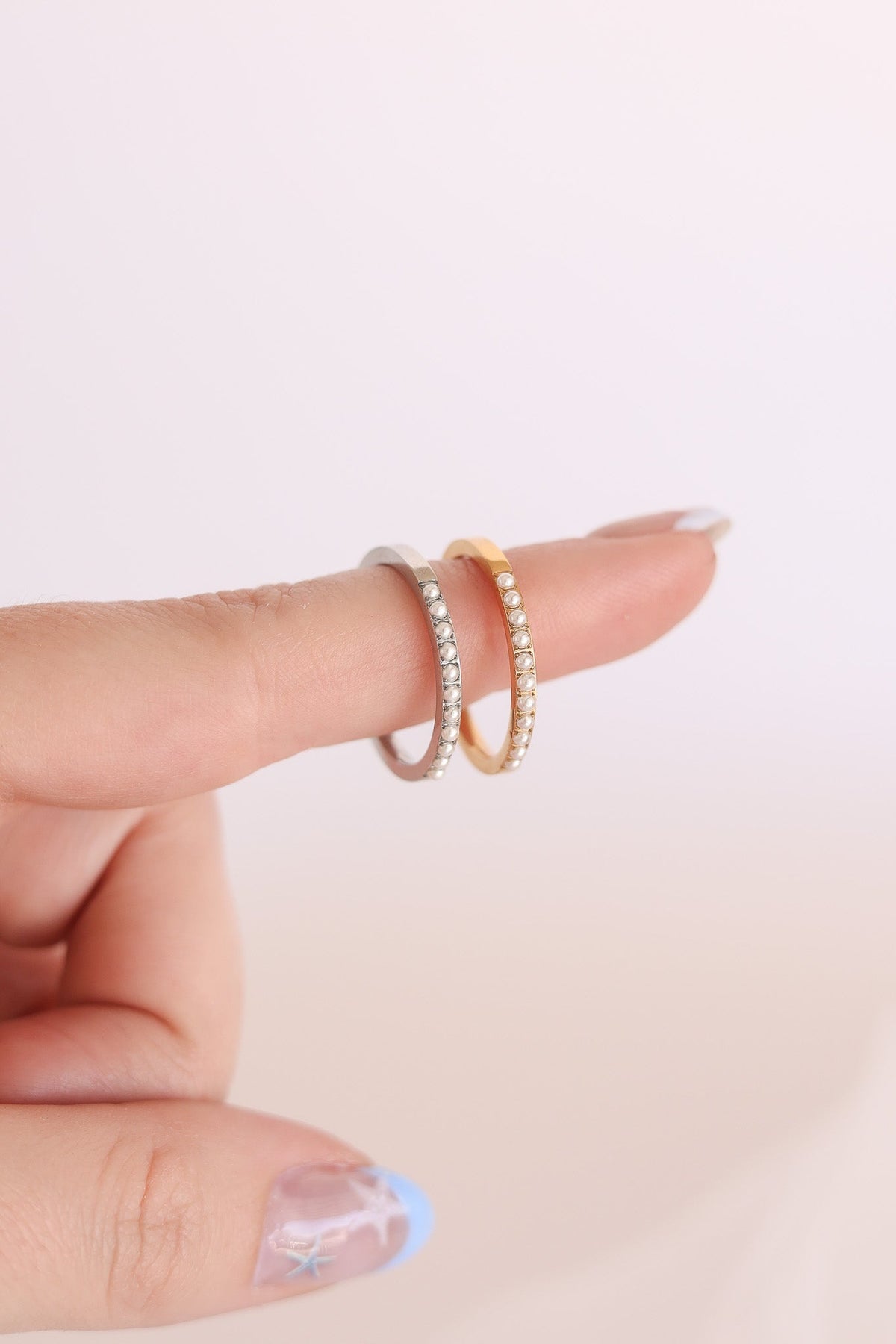 Freshwater Pearl Stacker Ring