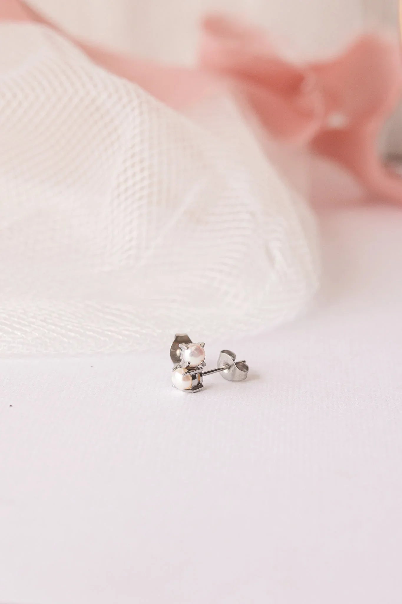 Freshwater Pearl Stud Earrings