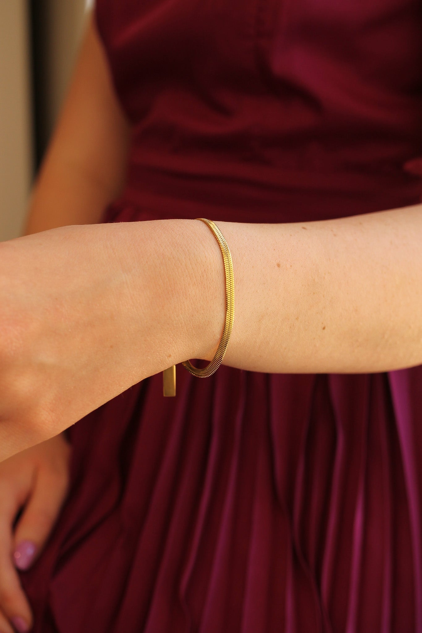 Athens Herringbone Bracelet