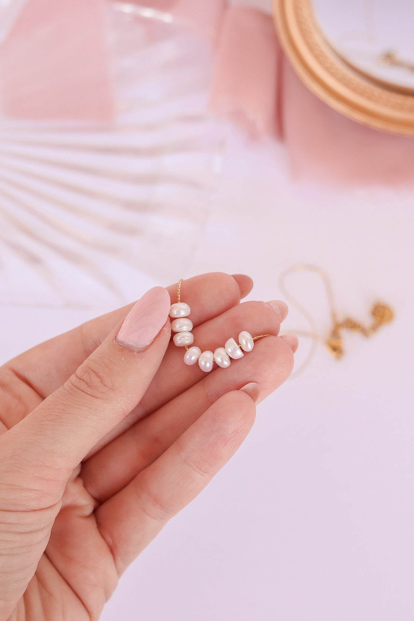 Pirouette Freshwater Pearl Necklace