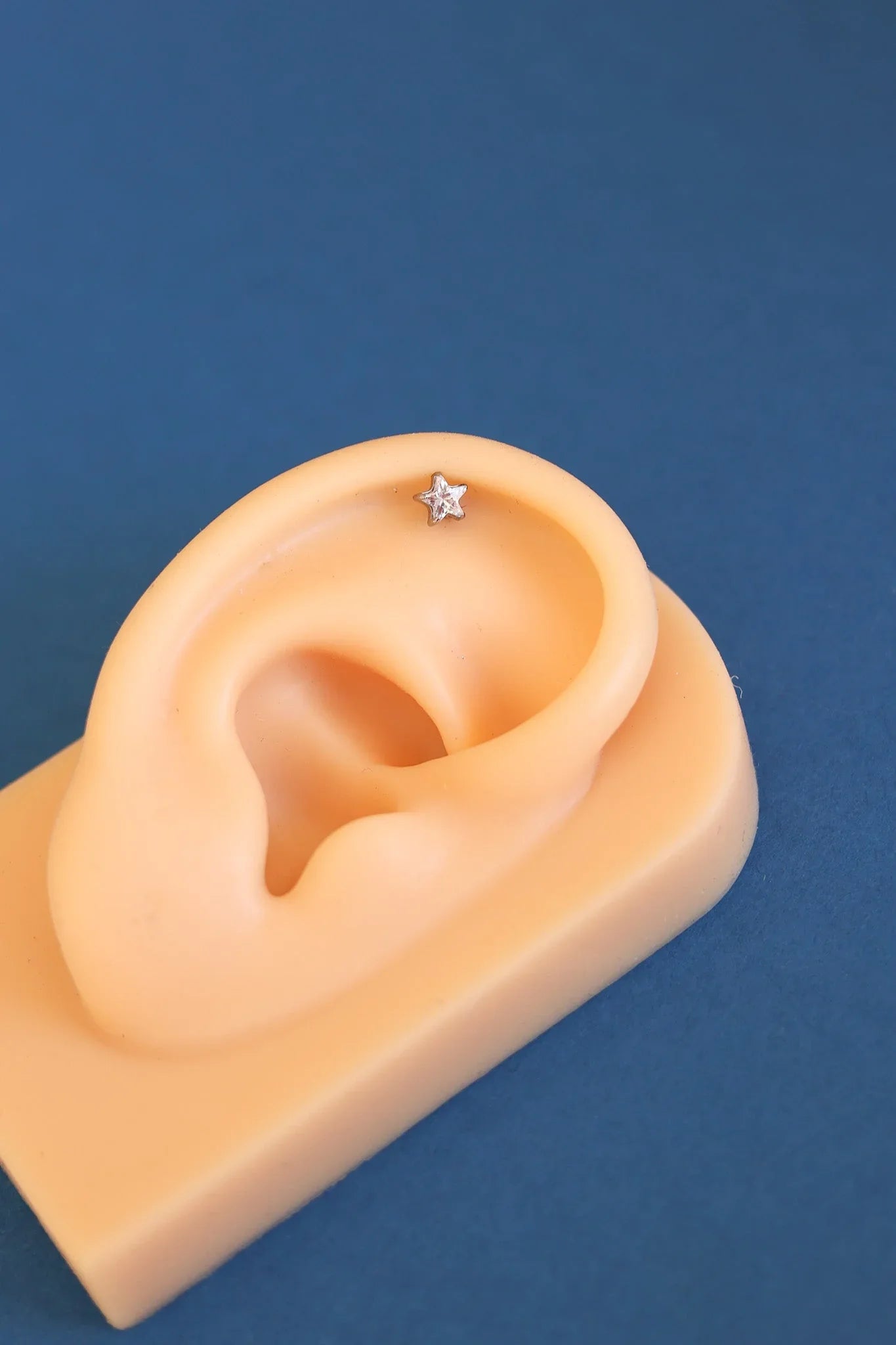 Stella Star Flat Back Stud Earring