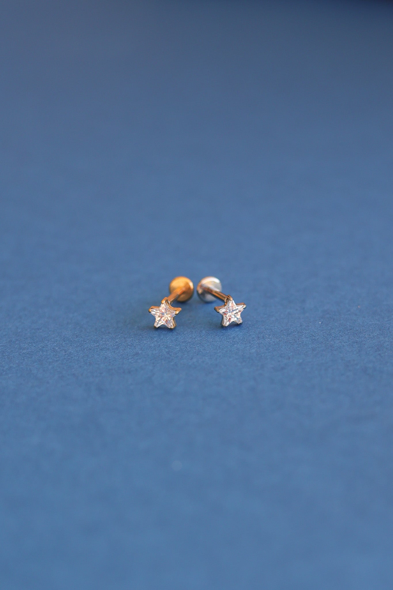 Stella Star Flat Back Stud Earring