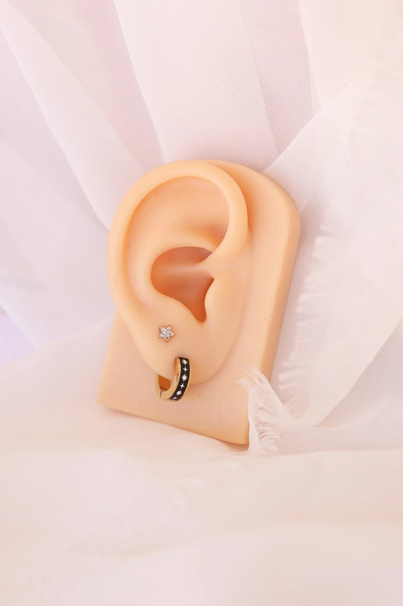 Stella Star Flat Back Stud Earring