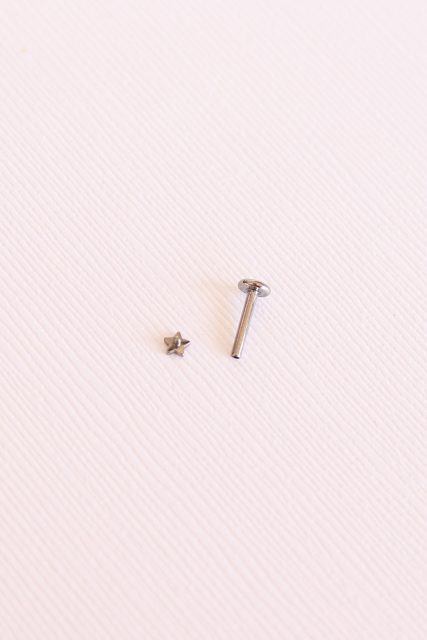 Mini Star Flat Back Stud Earring